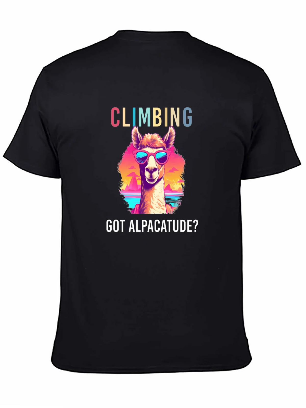Climbing Alpacatude Graphic Tee product image 4