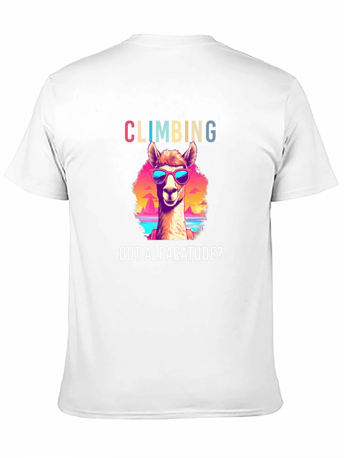 Climbing Alpacatude Graphic Tee product image 10