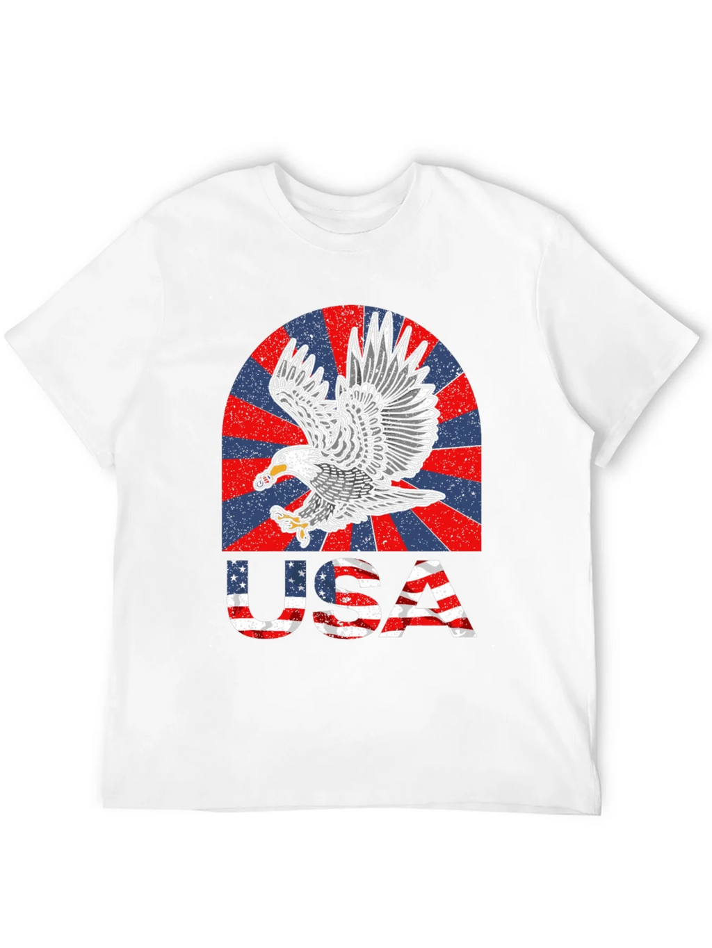 USA Eagle Graphic T-Shirt - Patriotic Pride product image 4