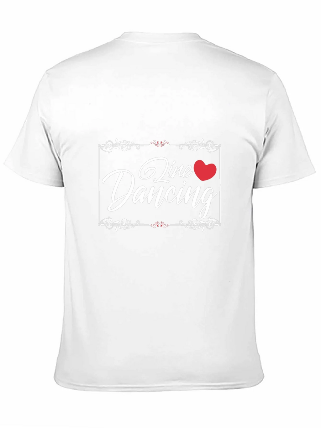 Line Dancing Heart T-Shirt Black product image 10