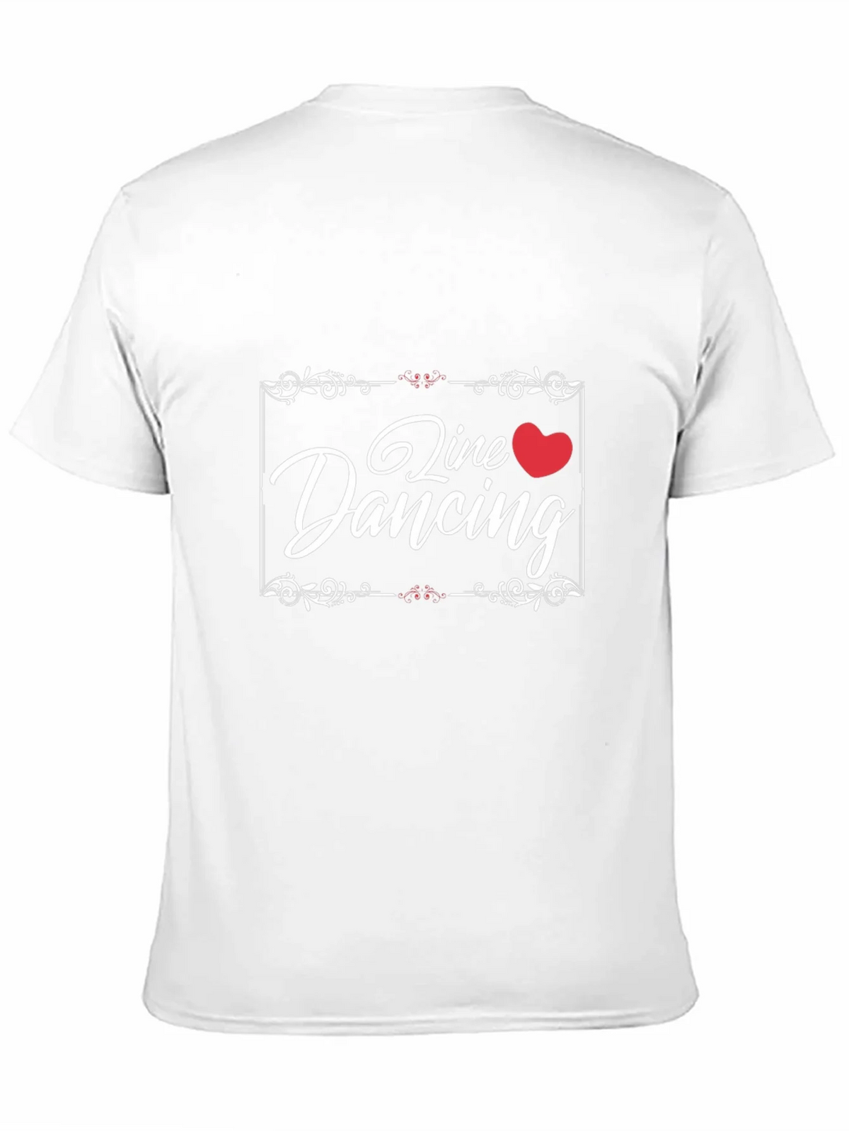 Line Dancing Heart T-Shirt Black product image 10