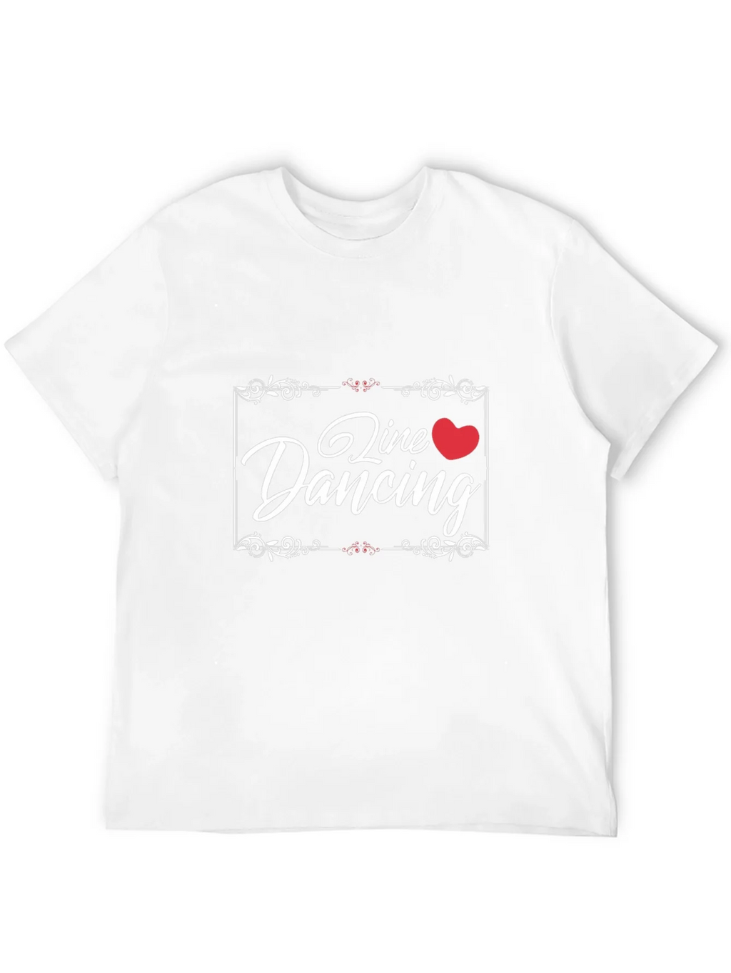 Line Dancing Heart T-Shirt Black product image 11