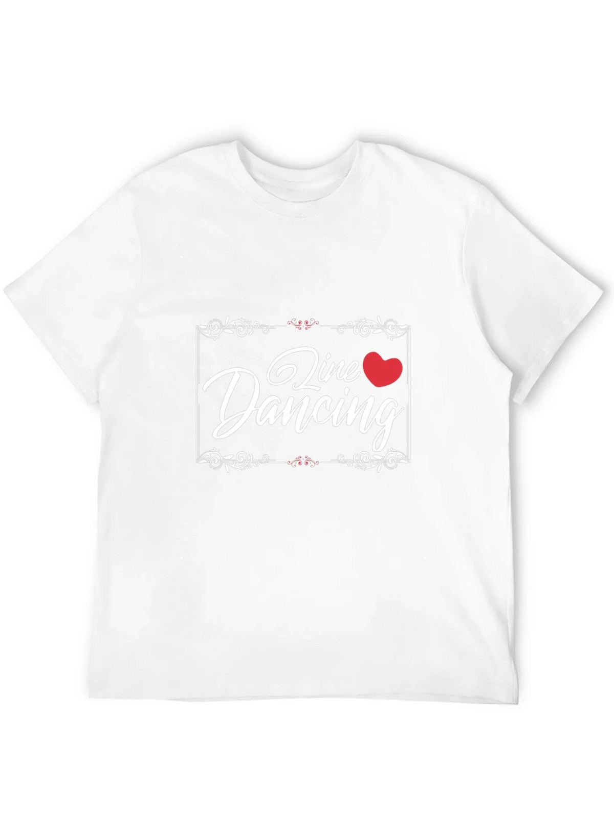 Line Dancing Heart T-Shirt Black product image 11