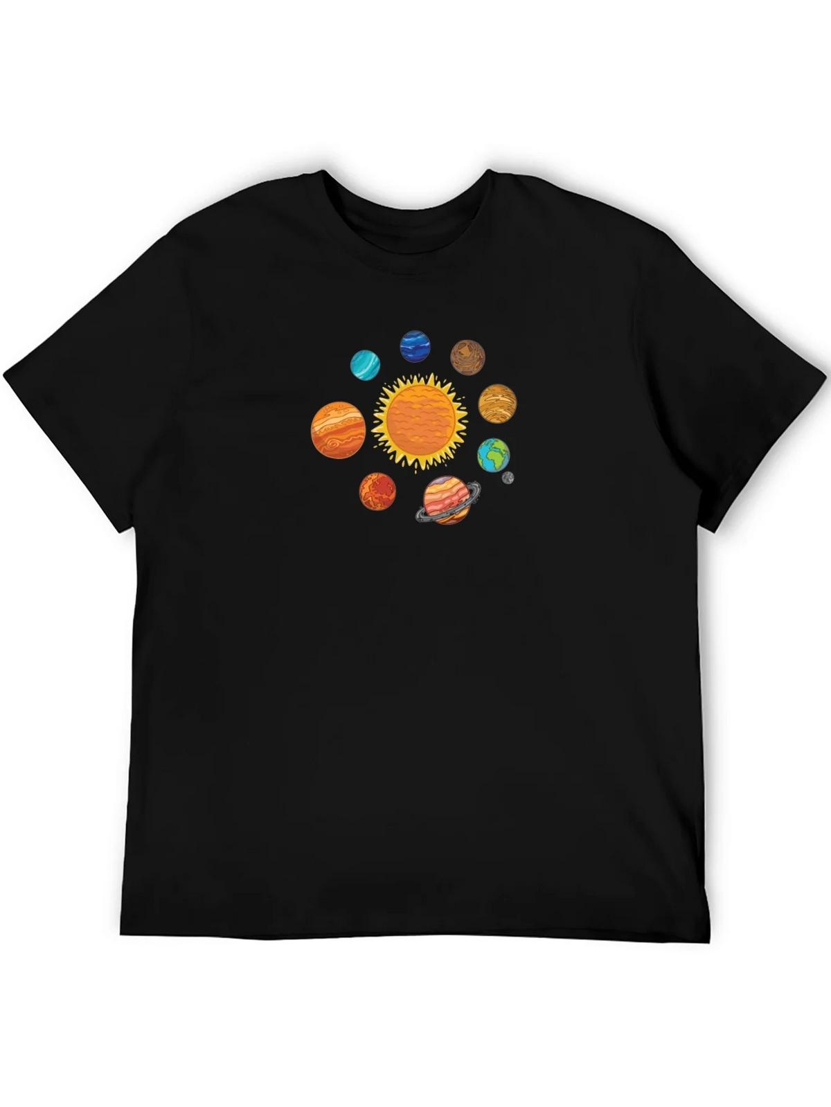 Solar System Graphic T-Shirt product image 5