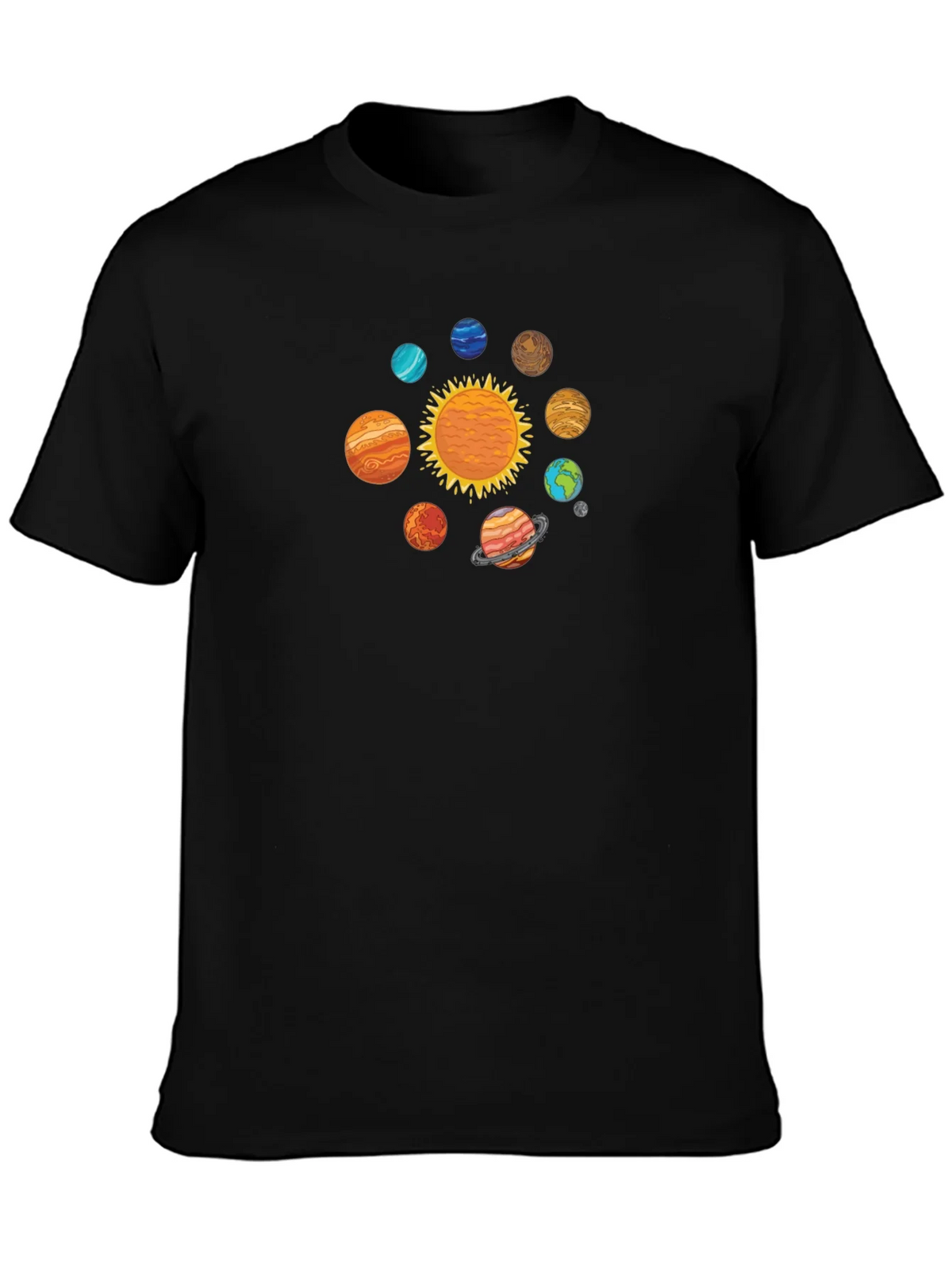 Solar System Graphic T-Shirt product image 3