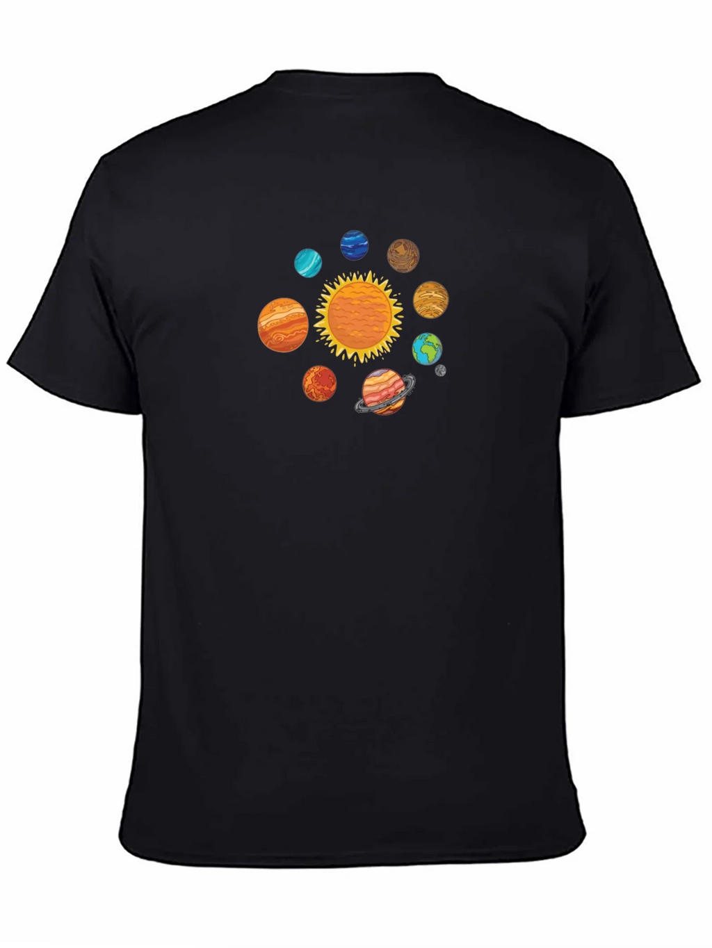 Solar System Graphic T-Shirt product image 4