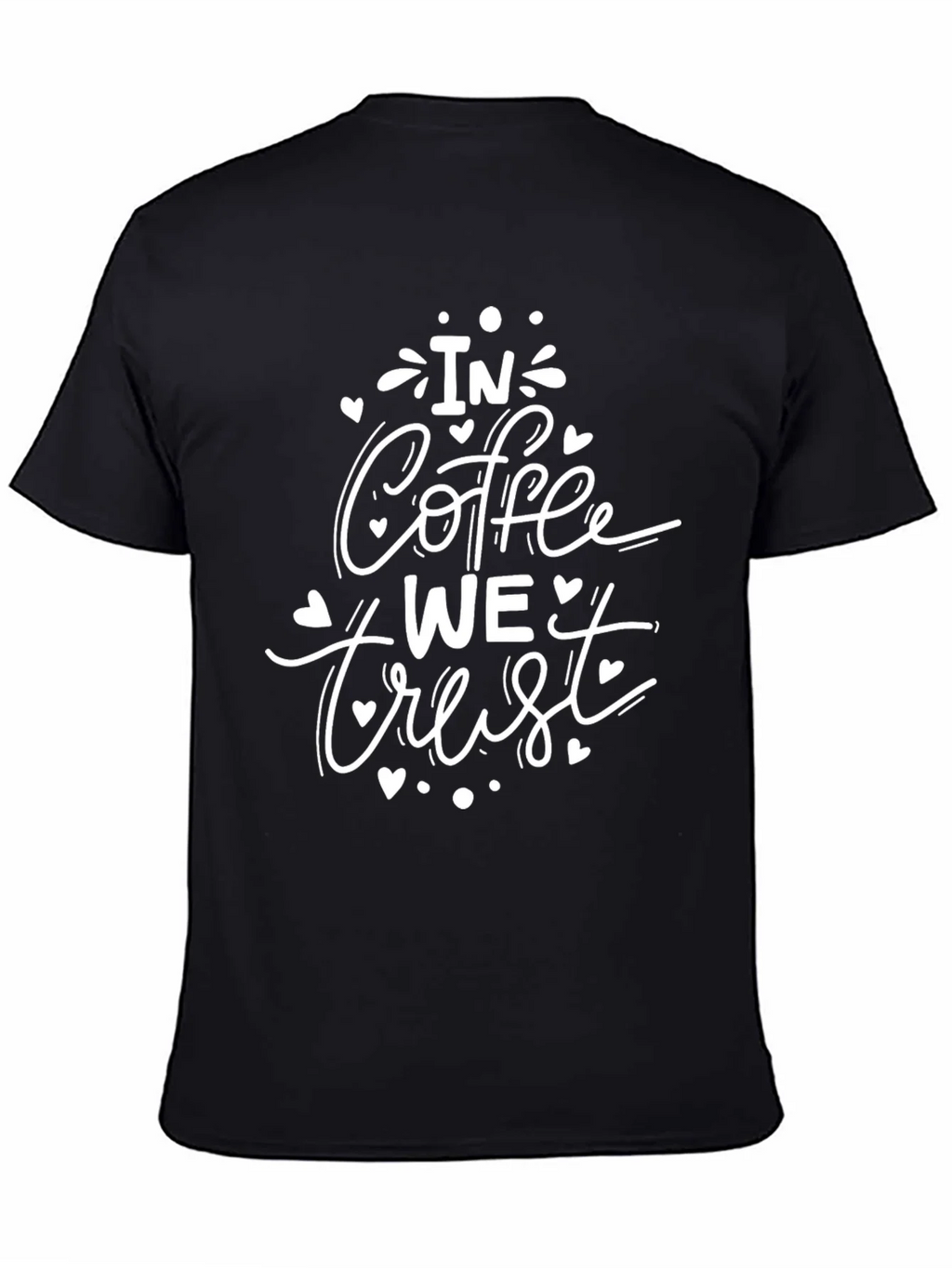 Coffee Lover Graphic Tee - In We Trust T-Shirt product image 2