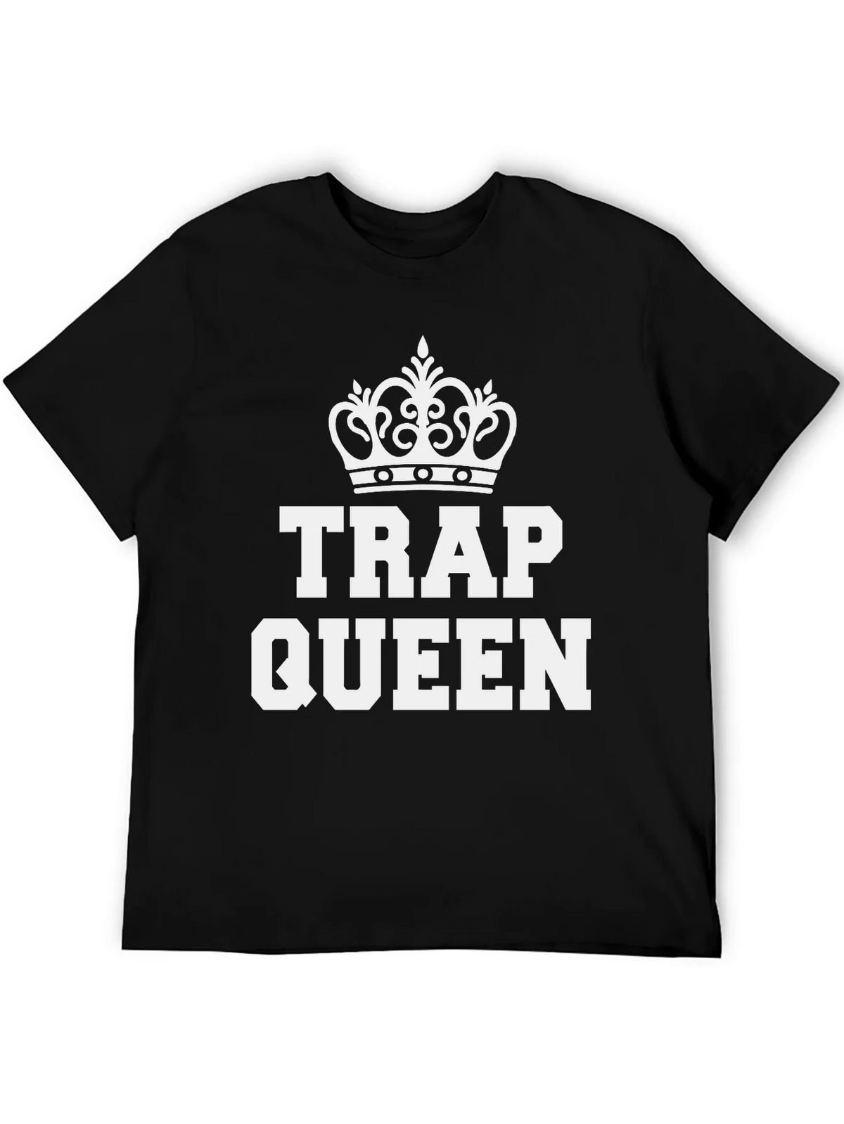 Trap Queen Graphic Tee - Black product image 5