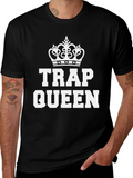 Trap Queen Graphic Tee - Black product image 1