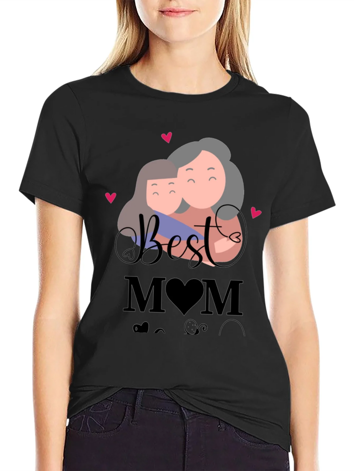 Best Mom Ever Graphic Tee product image 1