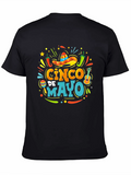 Cinco de Mayo Fiesta T-Shirt - Black Graphic Tee product image 1