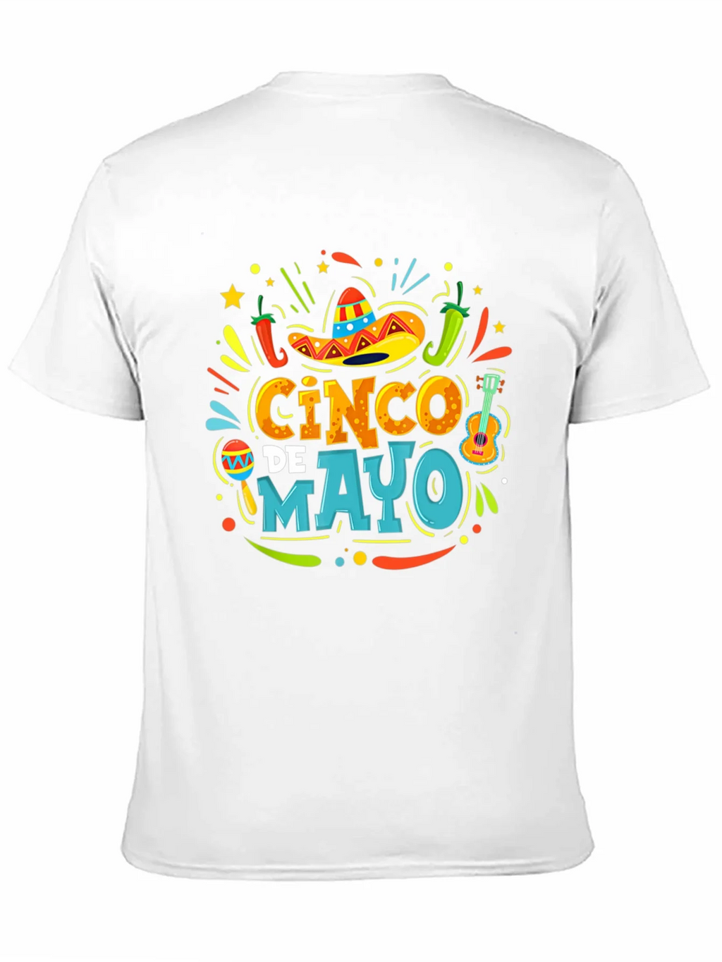 Cinco de Mayo Fiesta T-Shirt - Black Graphic Tee product image 6