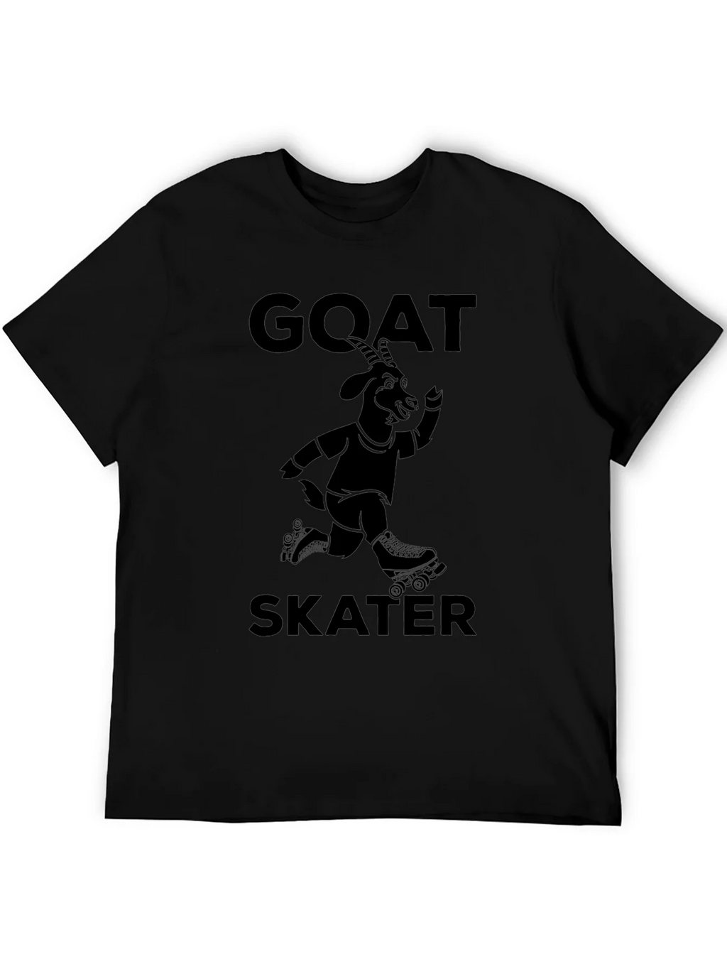 GOAT Skater T-Shirt - Black Graphic Tee product image 5
