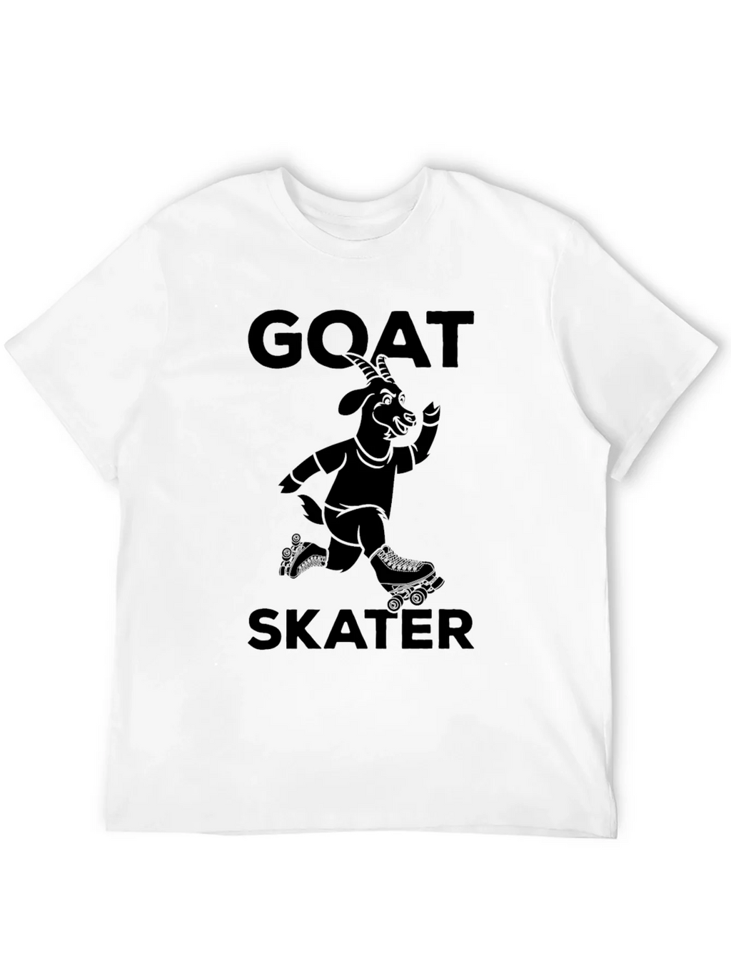 GOAT Skater T-Shirt - Black Graphic Tee product image 11