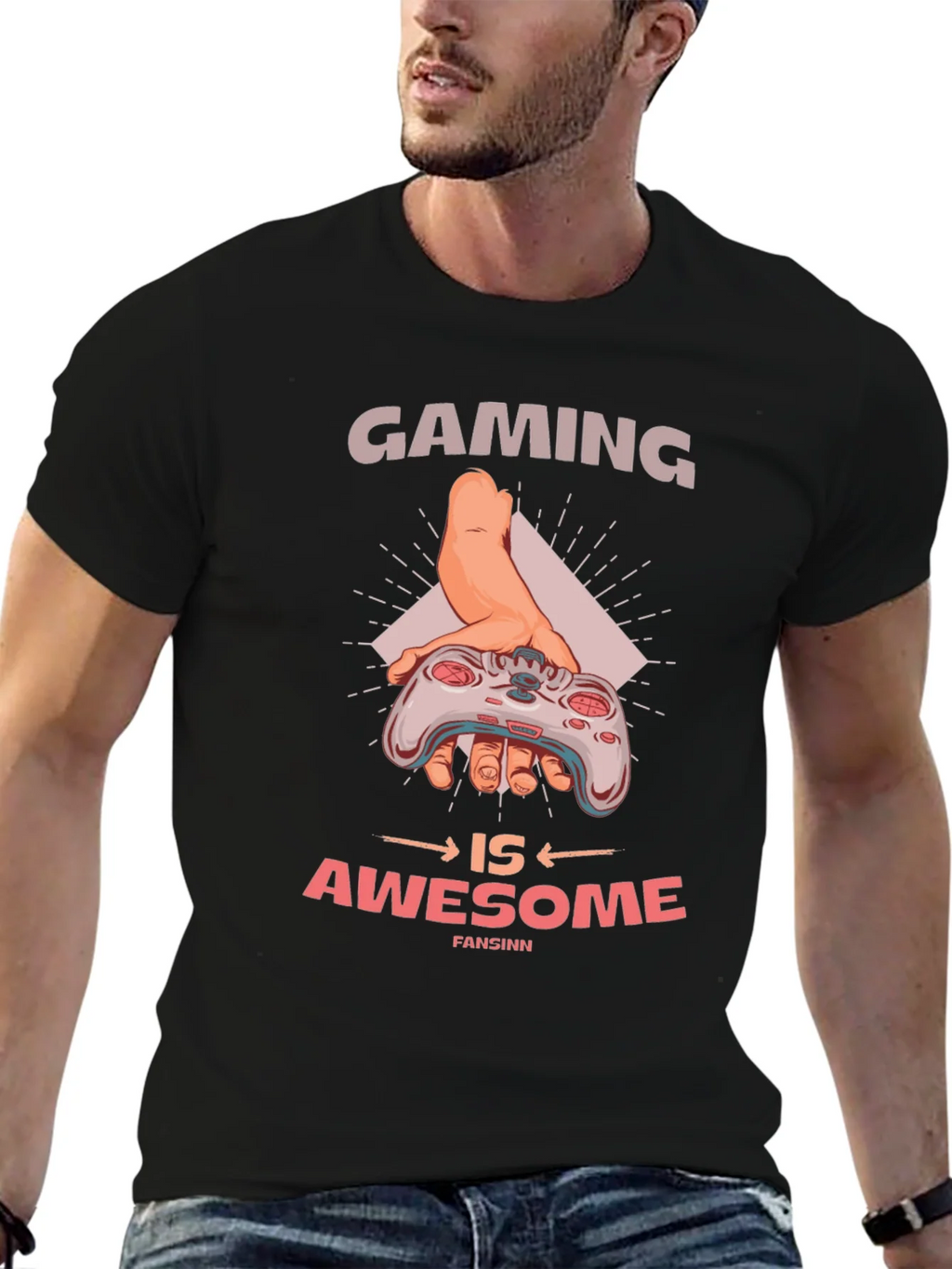 Gaming is Awesome T-Shirt product image 6