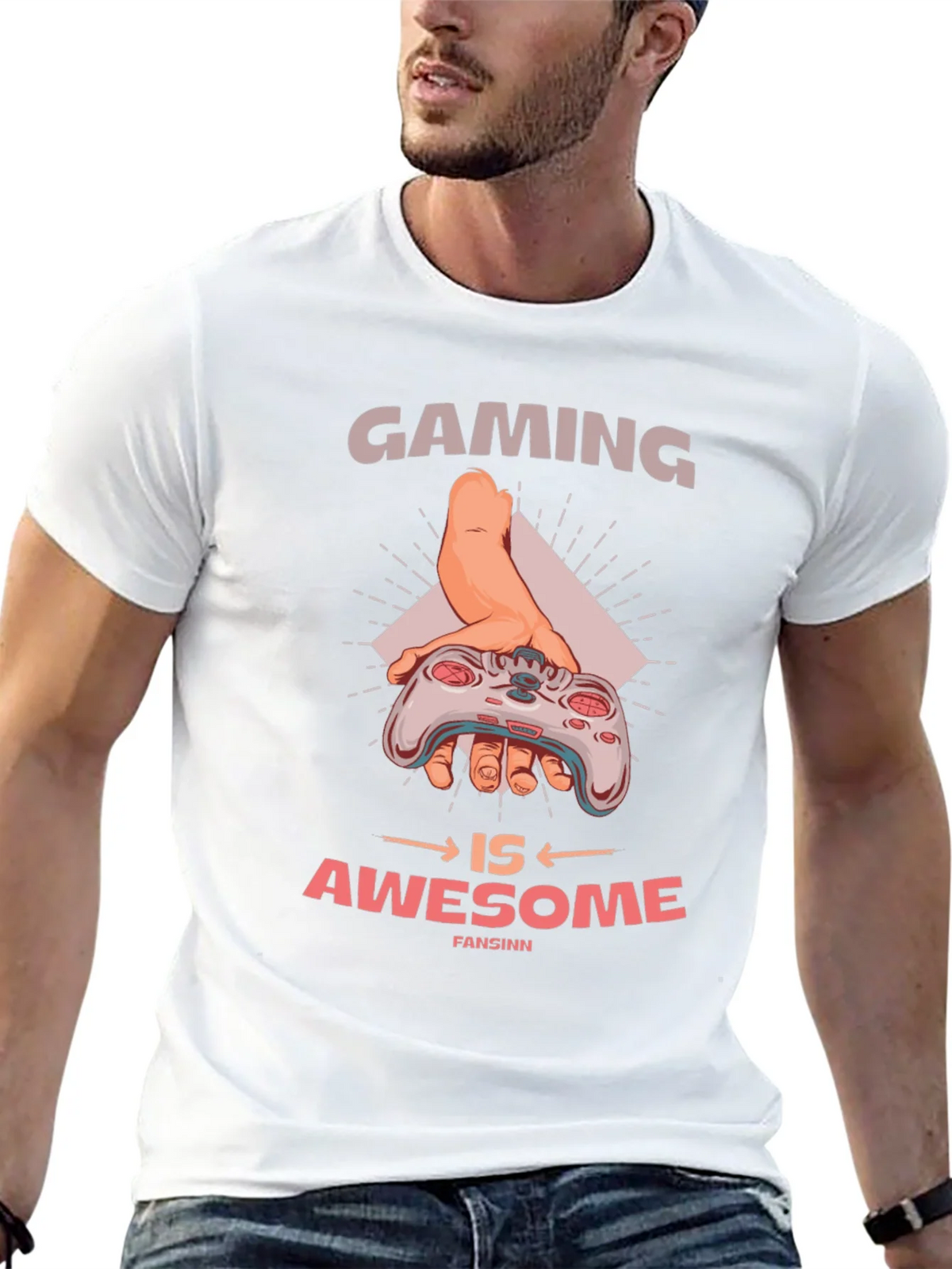 Gaming is Awesome T-Shirt product image 12