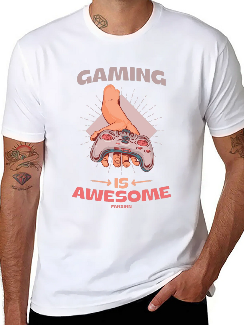 Gaming is Awesome T-Shirt product image 7