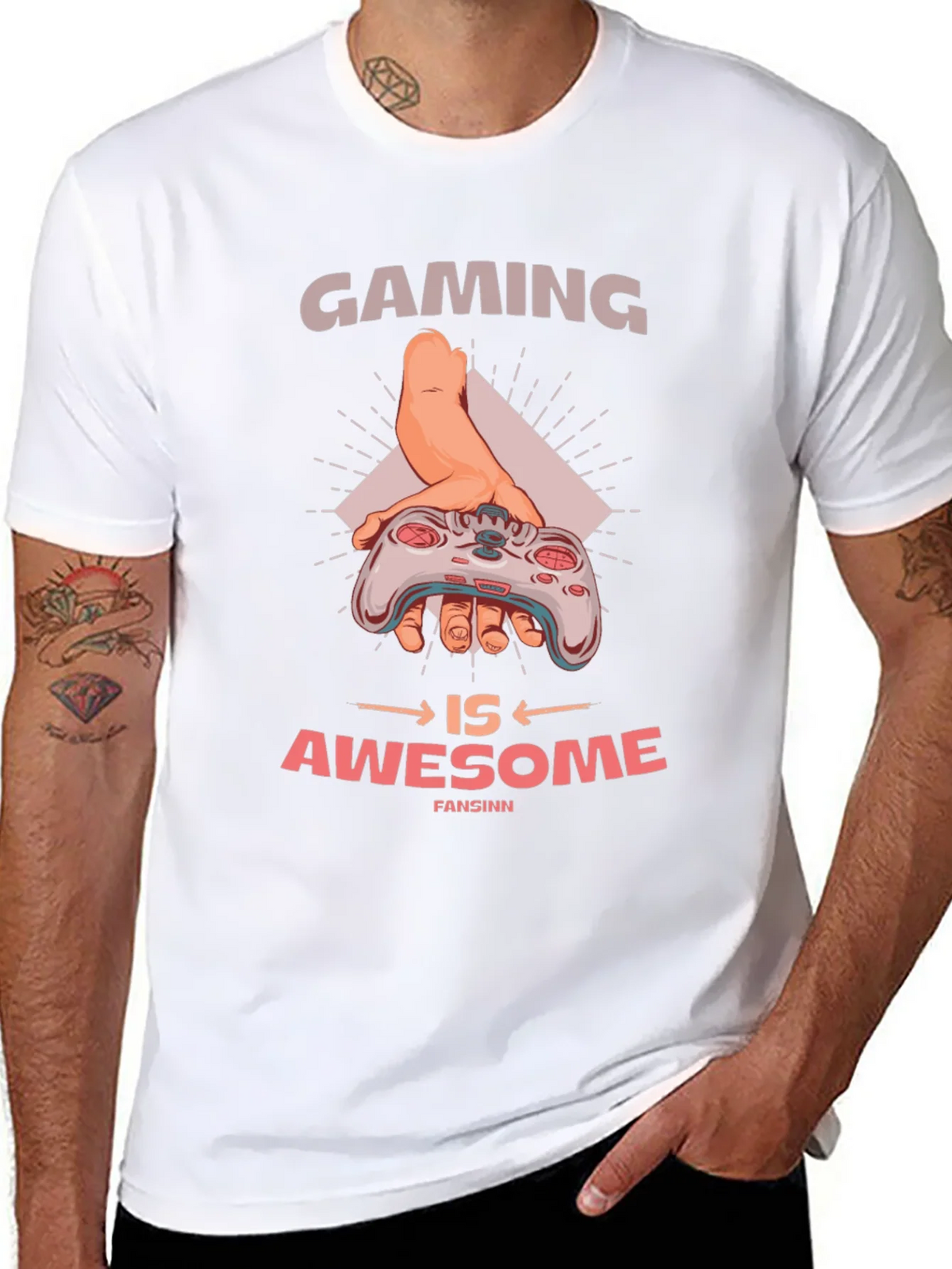 Gaming is Awesome T-Shirt product image 7