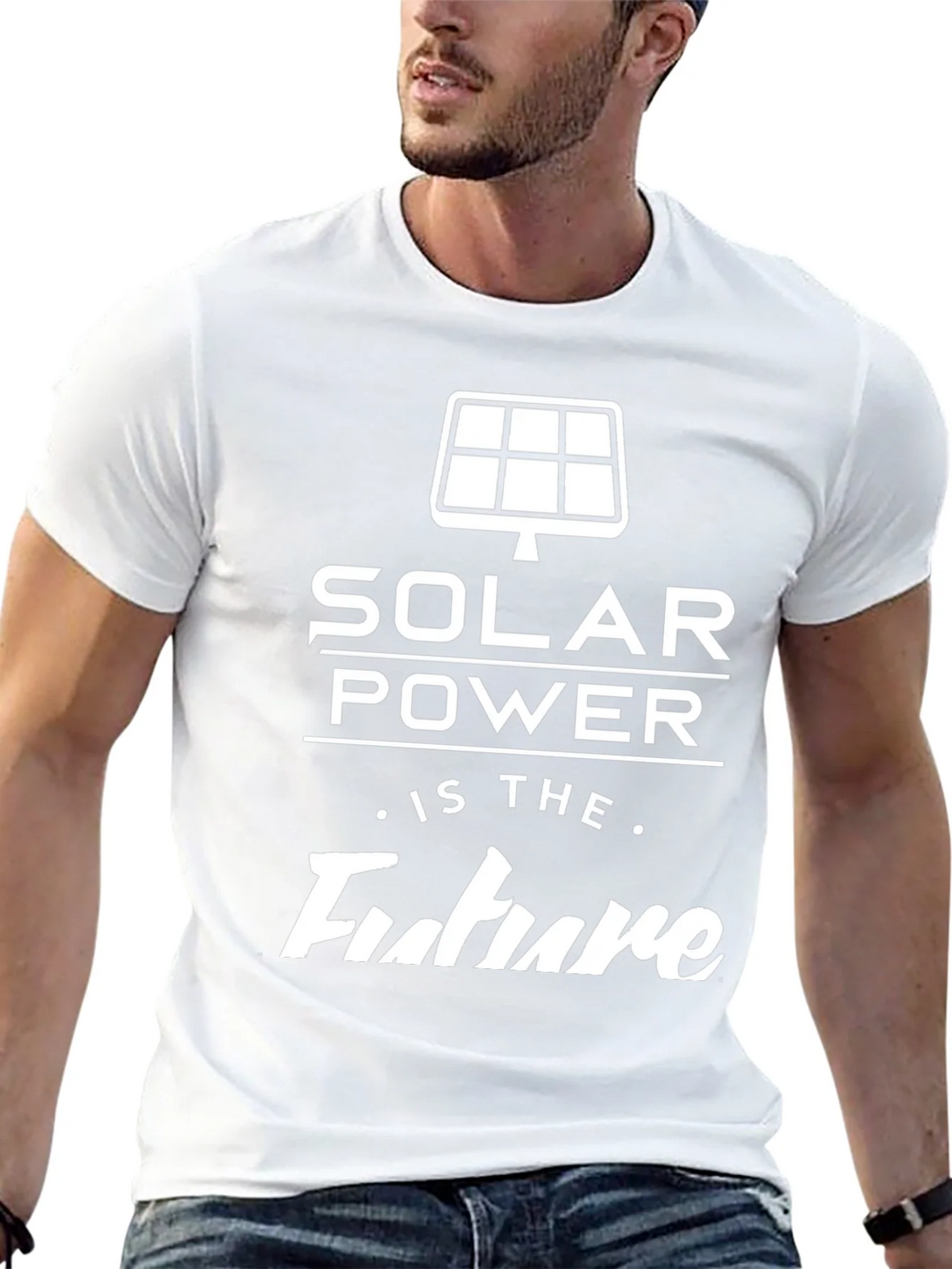 Solar Power Future T-Shirt - Eco-Friendly Design product image 11