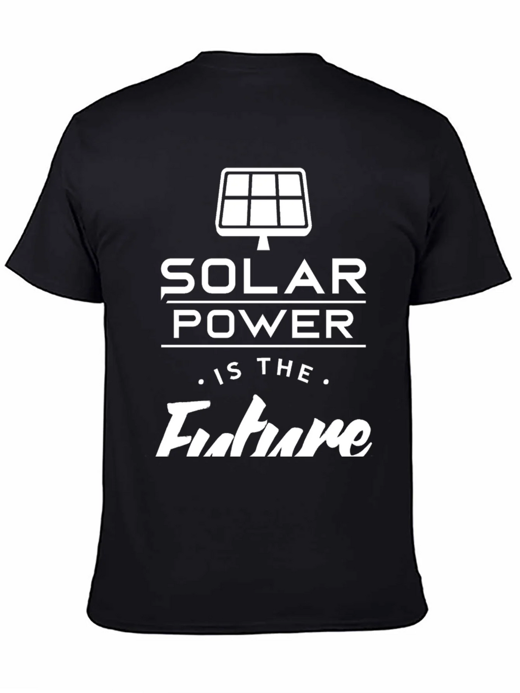 Solar Power Future T-Shirt - Eco-Friendly Design product image 4