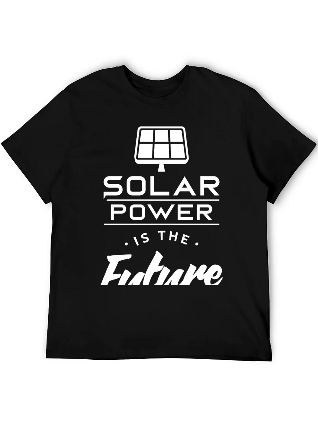 Solar Power Future T-Shirt - Eco-Friendly Design product image 5
