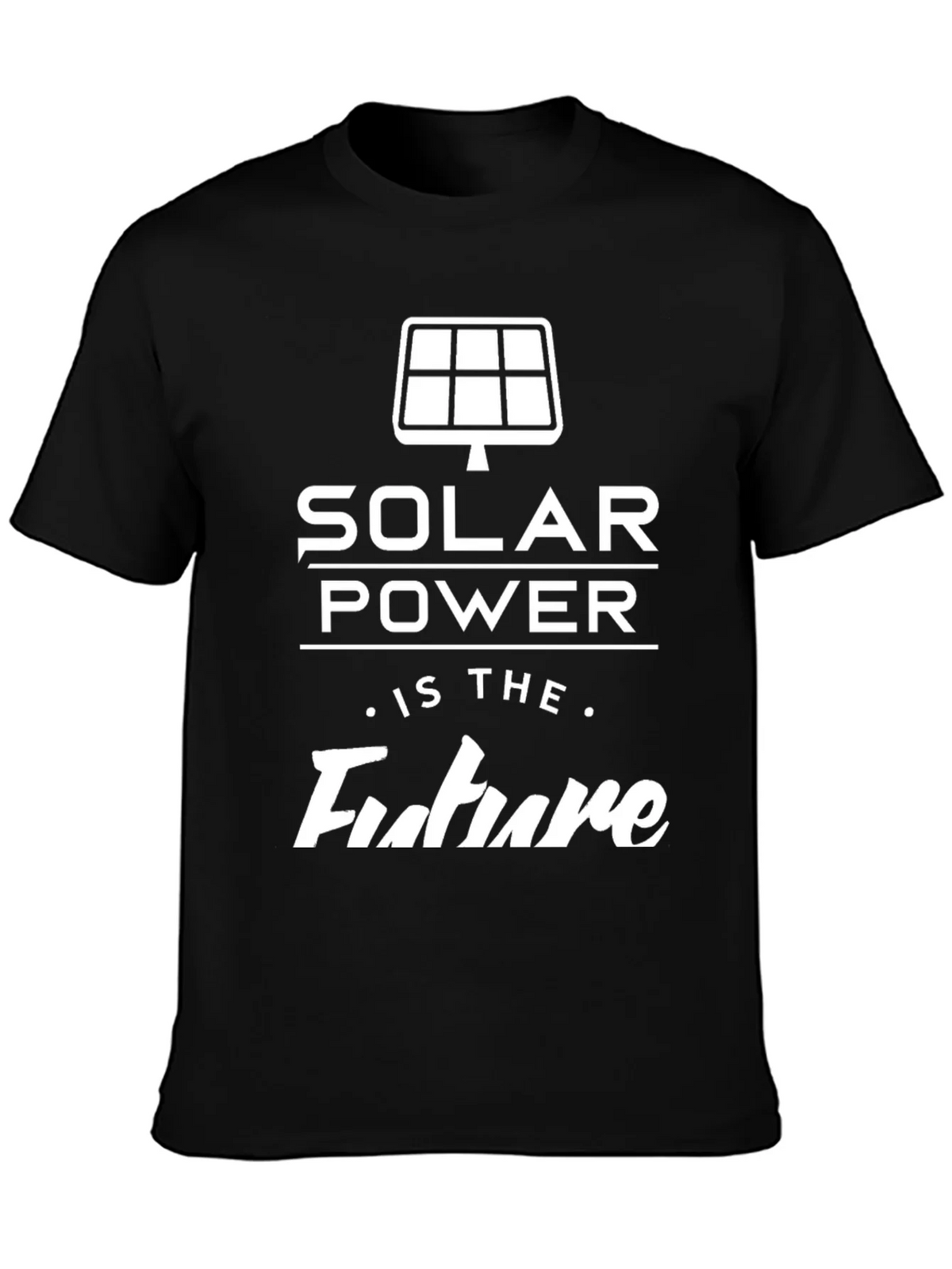 Solar Power Future T-Shirt - Eco-Friendly Design product image 3