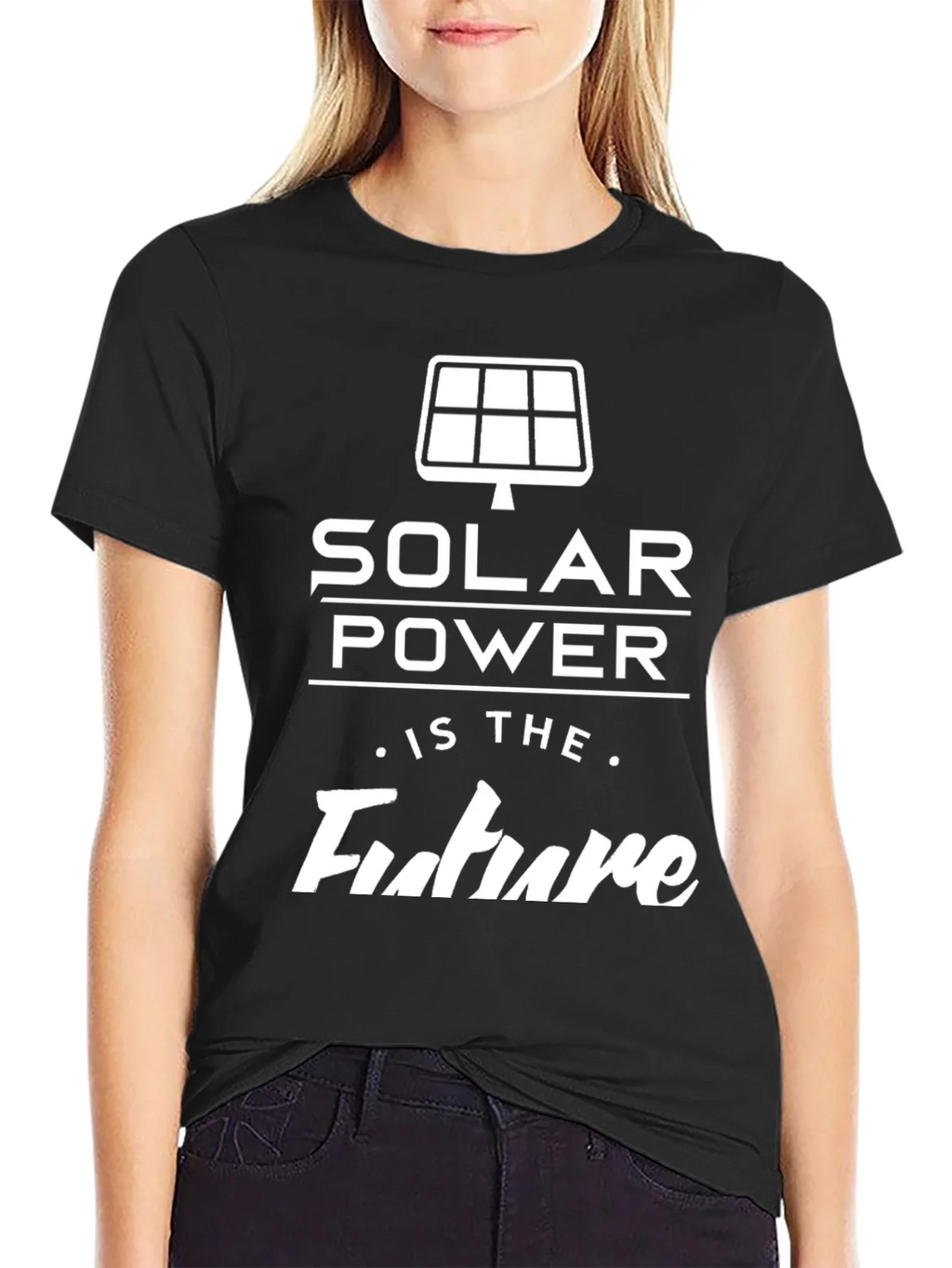 Solar Power Future T-Shirt - Eco-Friendly Design product image 2