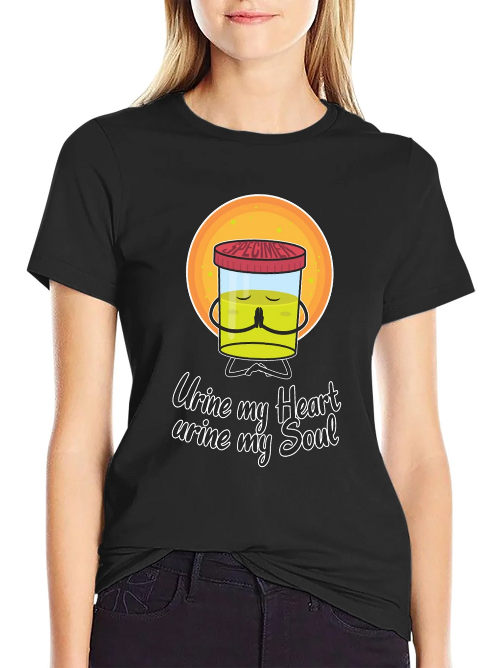 Urine My Heart Funny Graphic Tee product image 2