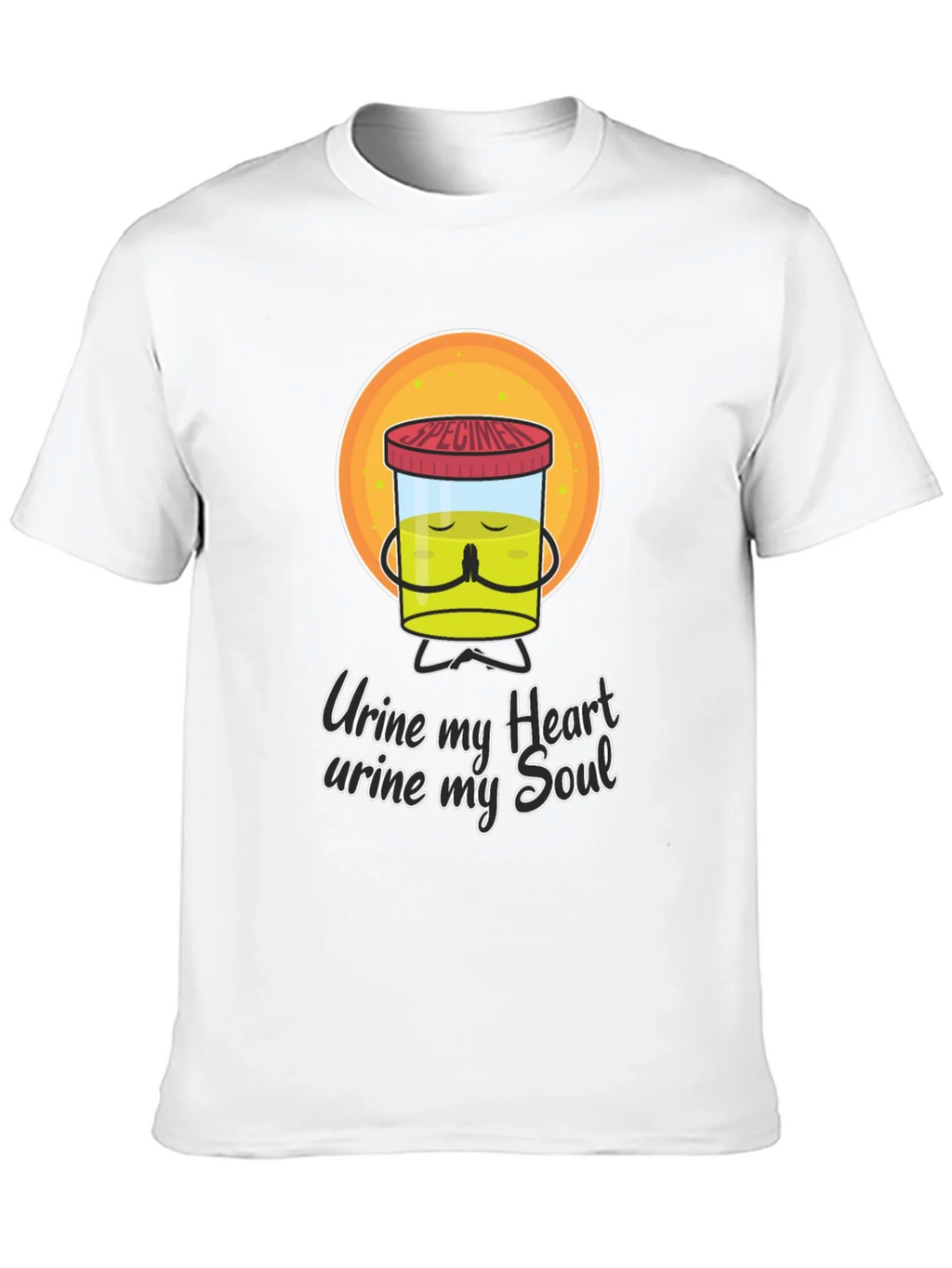 Urine My Heart Funny Graphic Tee product image 9
