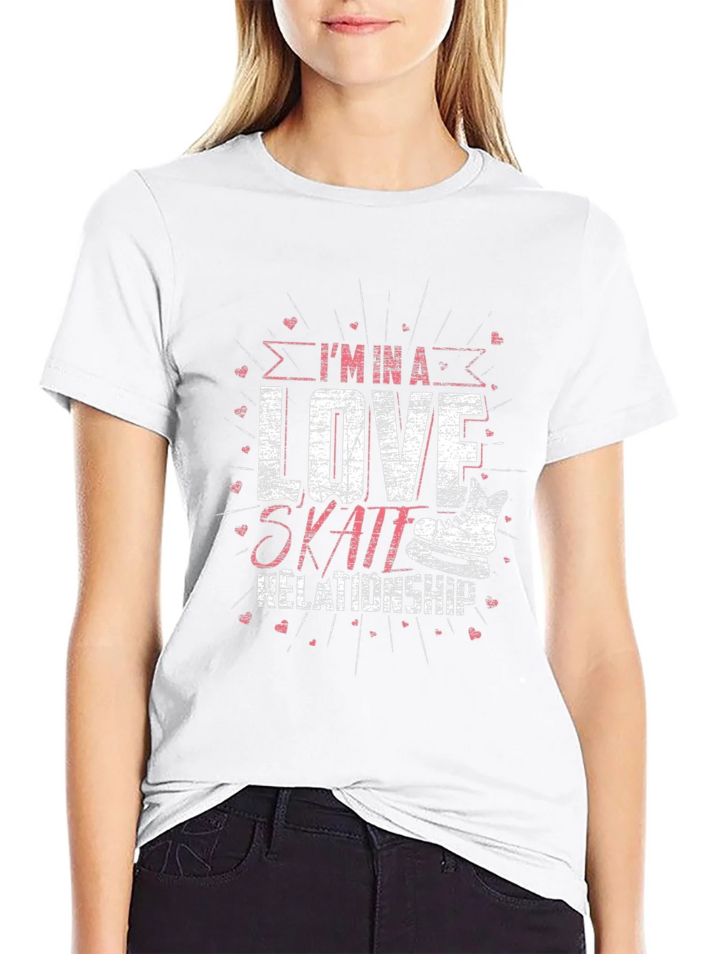 Im in a Love Skate Relationship T-Shirt product image 6