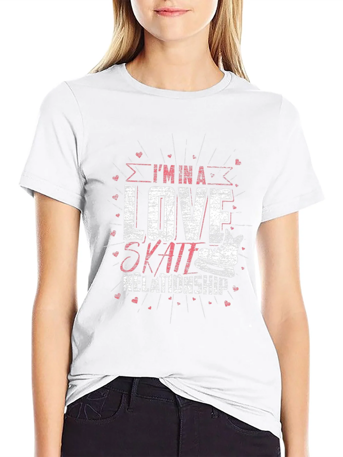Im in a Love Skate Relationship T-Shirt product image 6