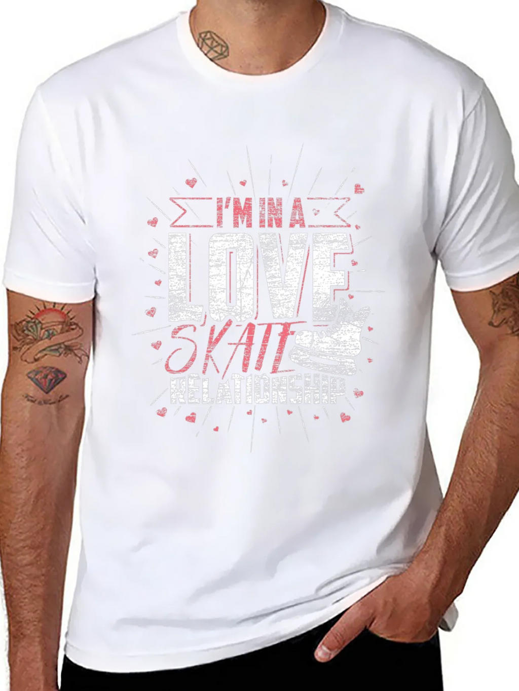 Im in a Love Skate Relationship T-Shirt product image 5