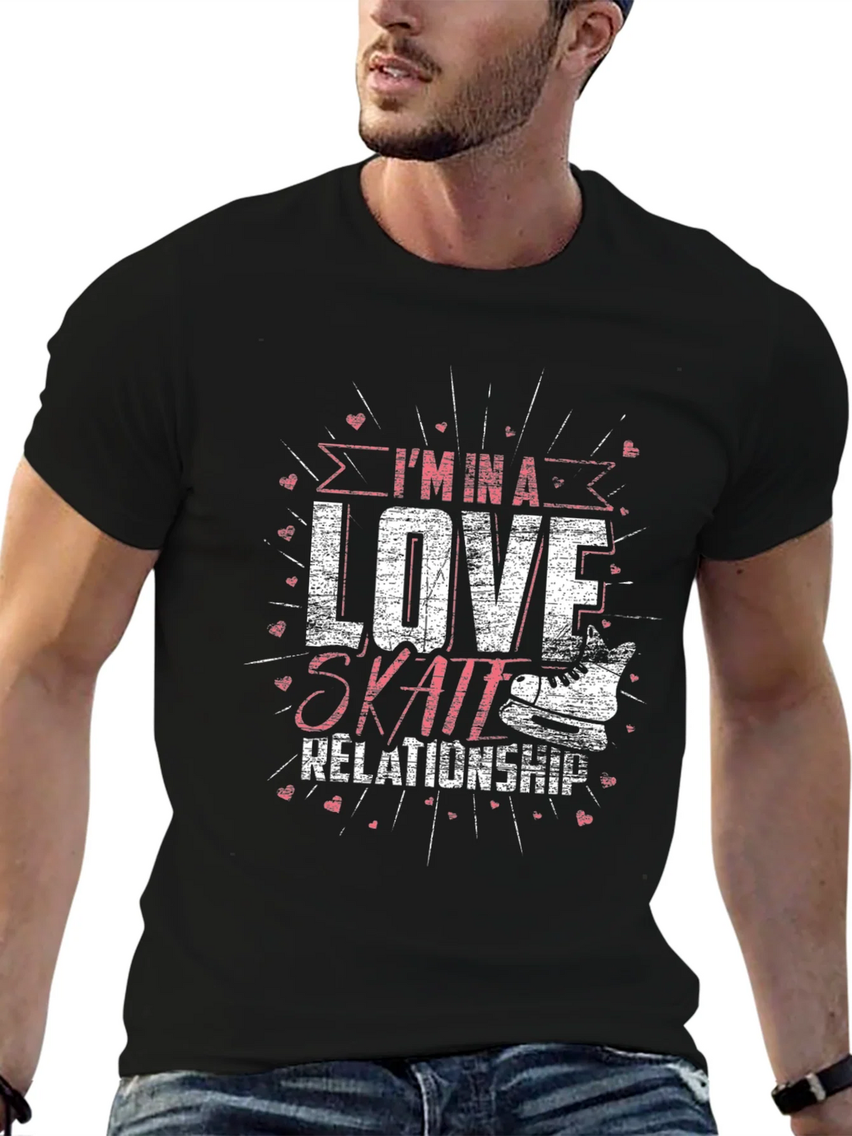 Im in a Love Skate Relationship T-Shirt product image 4
