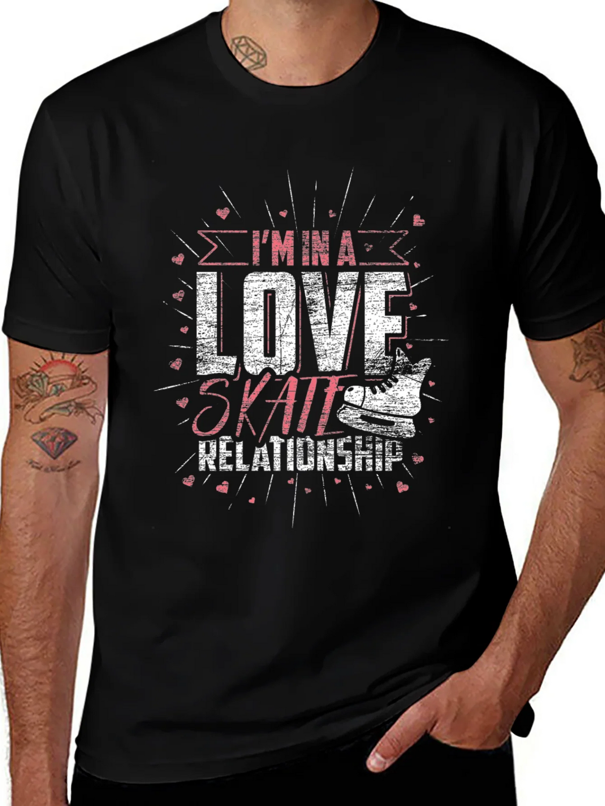 Im in a Love Skate Relationship T-Shirt product image 1