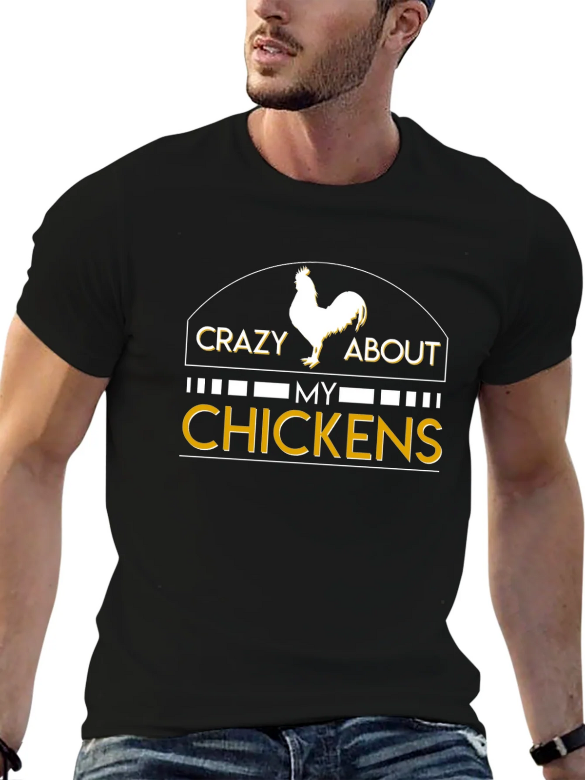 Crazy About My Chickens Graphic T-Shirt product image 6
