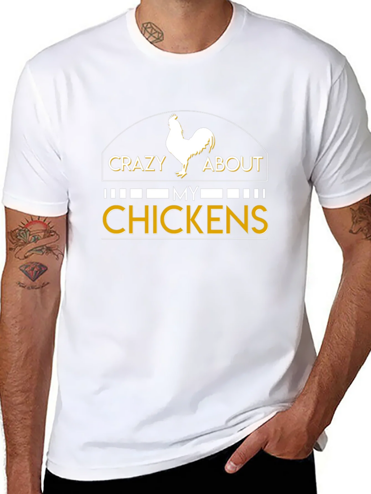 Crazy About My Chickens Graphic T-Shirt product image 7
