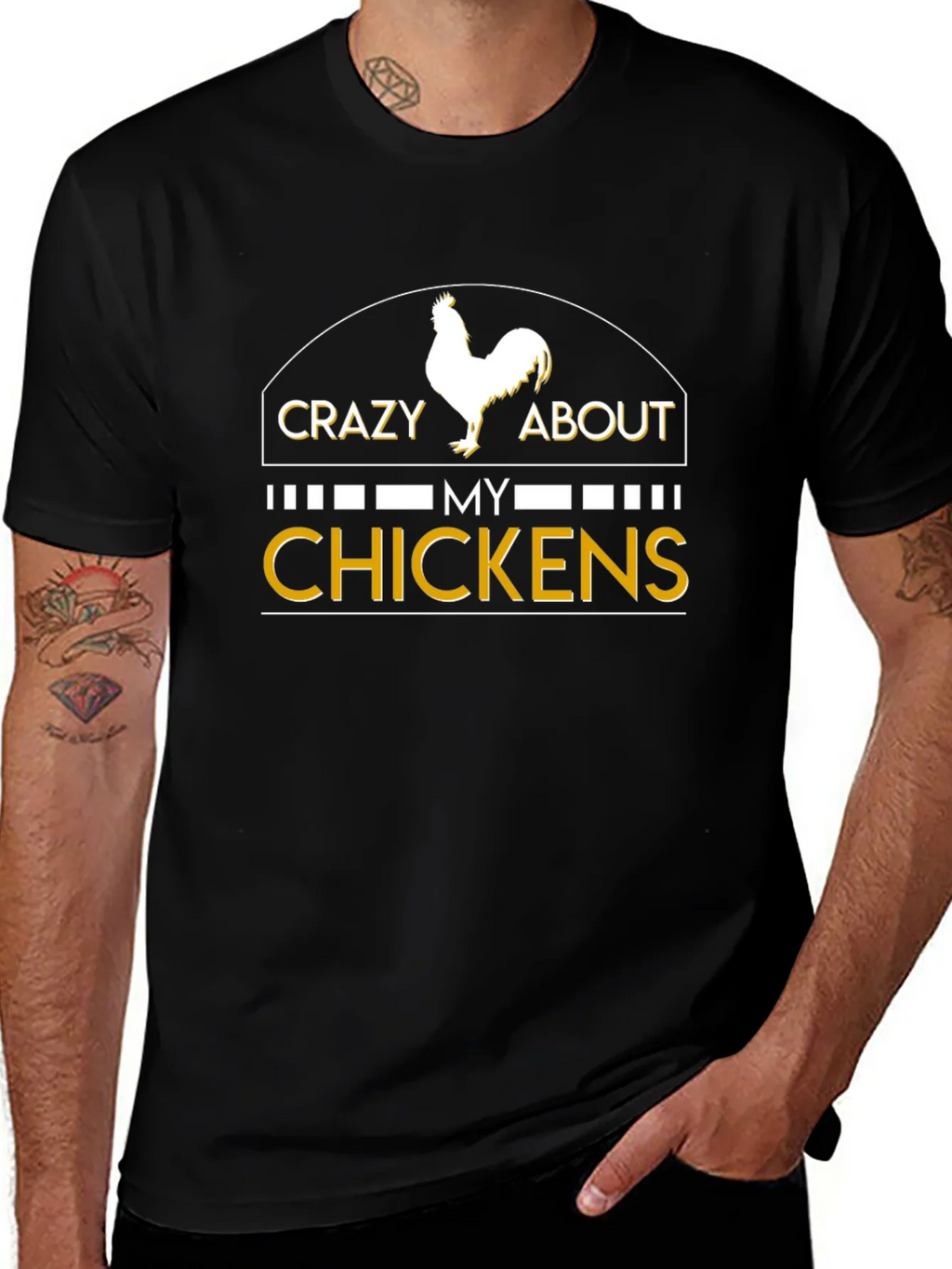 Crazy About My Chickens Graphic T-Shirt product image 1