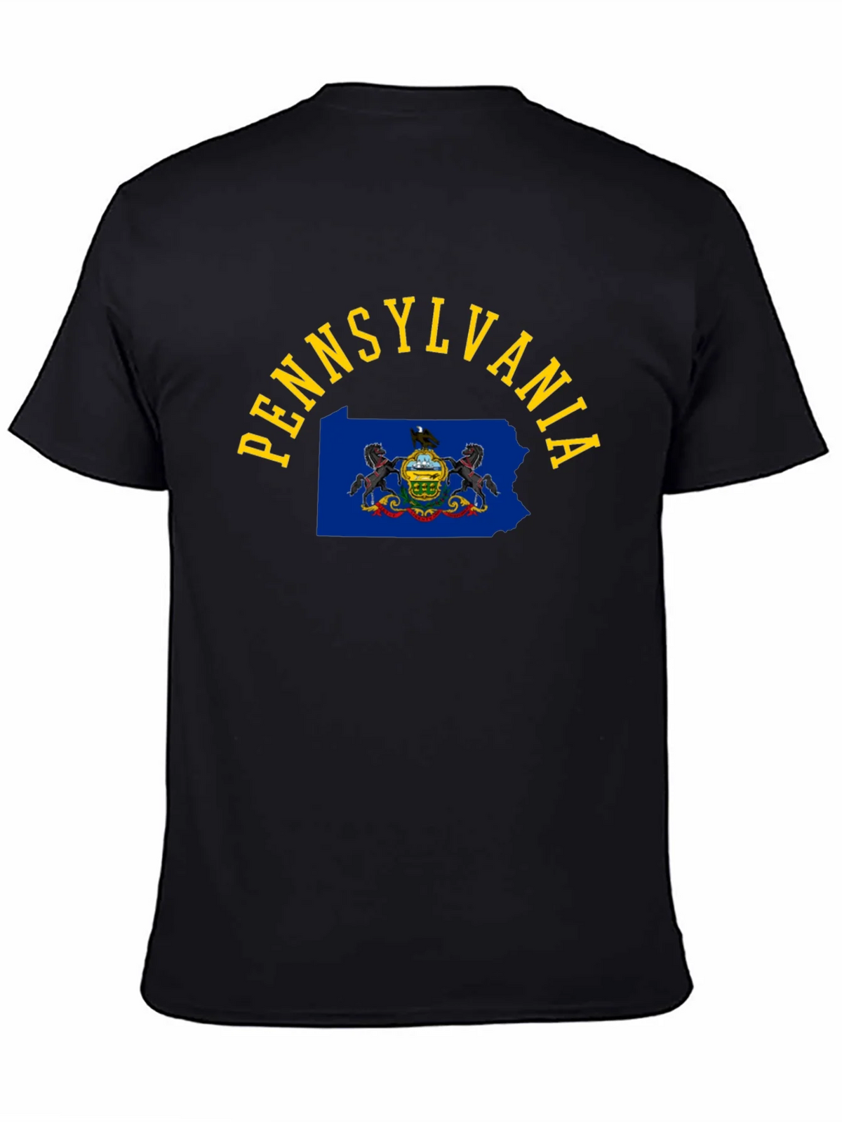 Pennsylvania State Pride Black T-Shirt product image 3