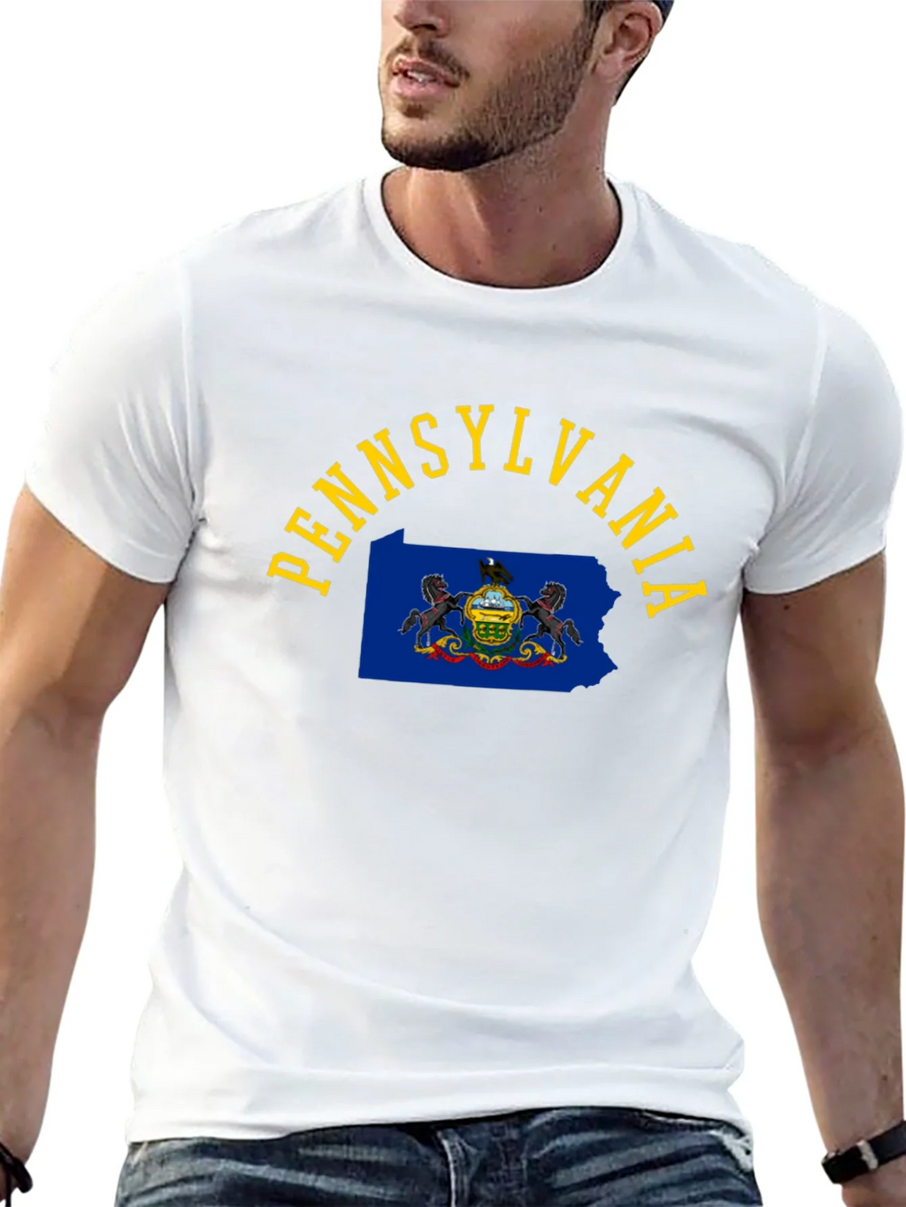 Pennsylvania State Pride Black T-Shirt product image 9