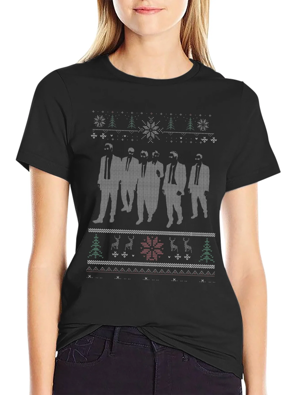 Reservoir Dogs Ugly Christmas Sweater T-Shirt product image 2