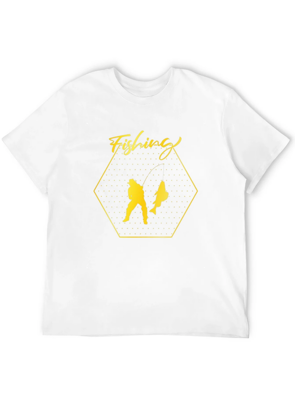Fishing Graphic Black T-Shirt product image 11