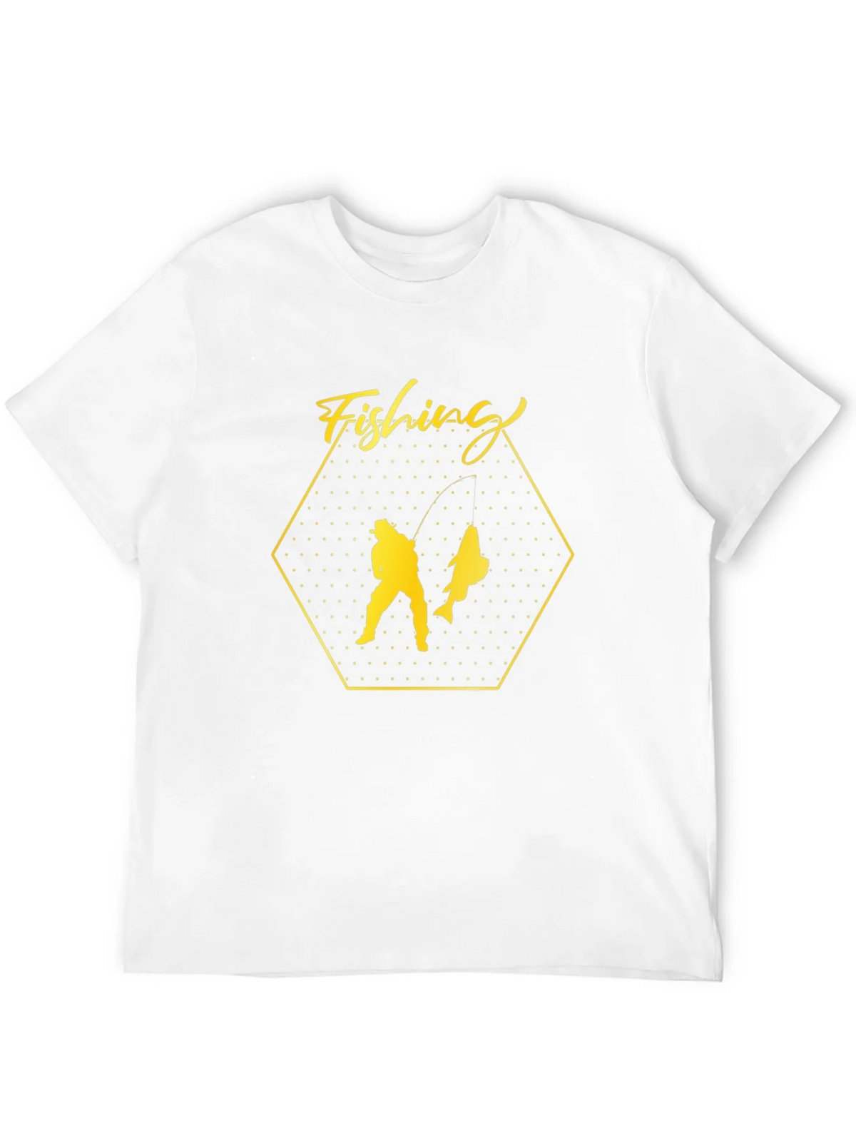 Fishing Graphic Black T-Shirt product image 11