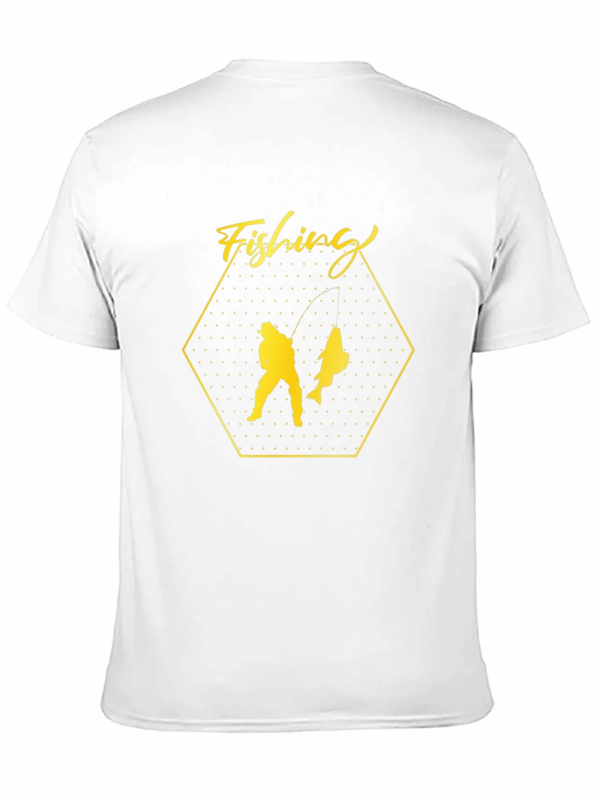 Fishing Graphic Black T-Shirt product image 10