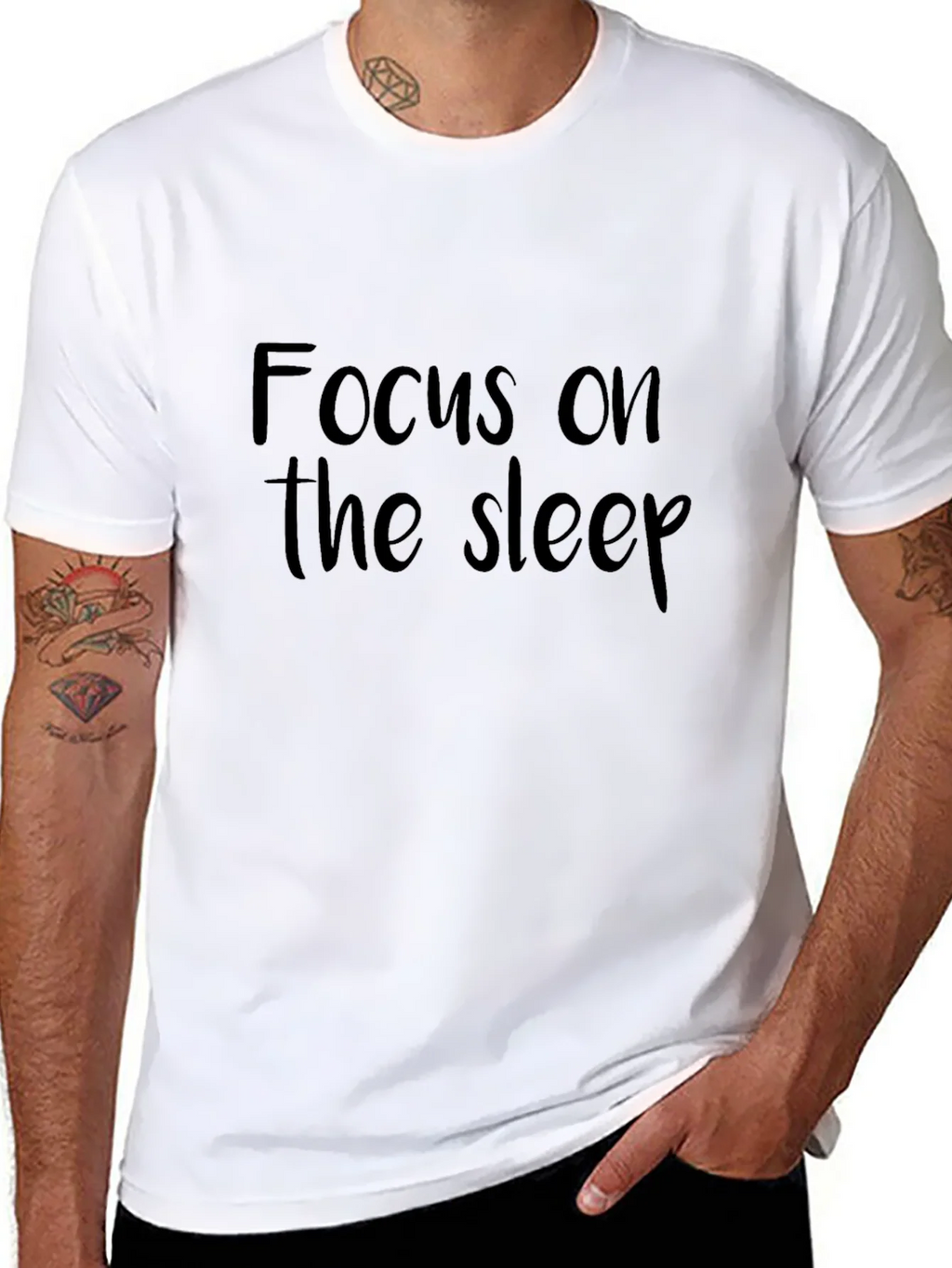 Focus on the Sleep Graphic T-Shirt product image 7