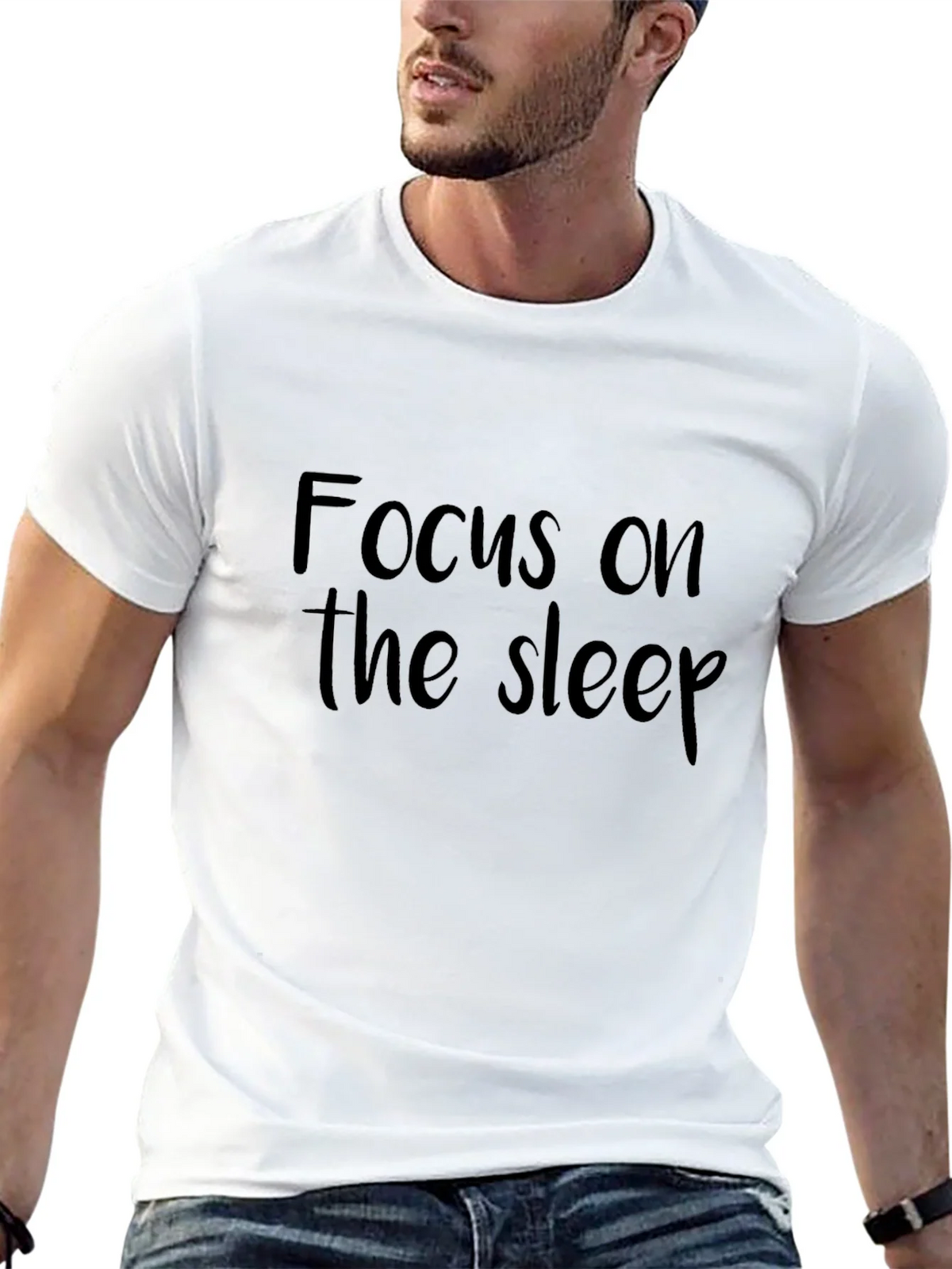 Focus on the Sleep Graphic T-Shirt product image 12