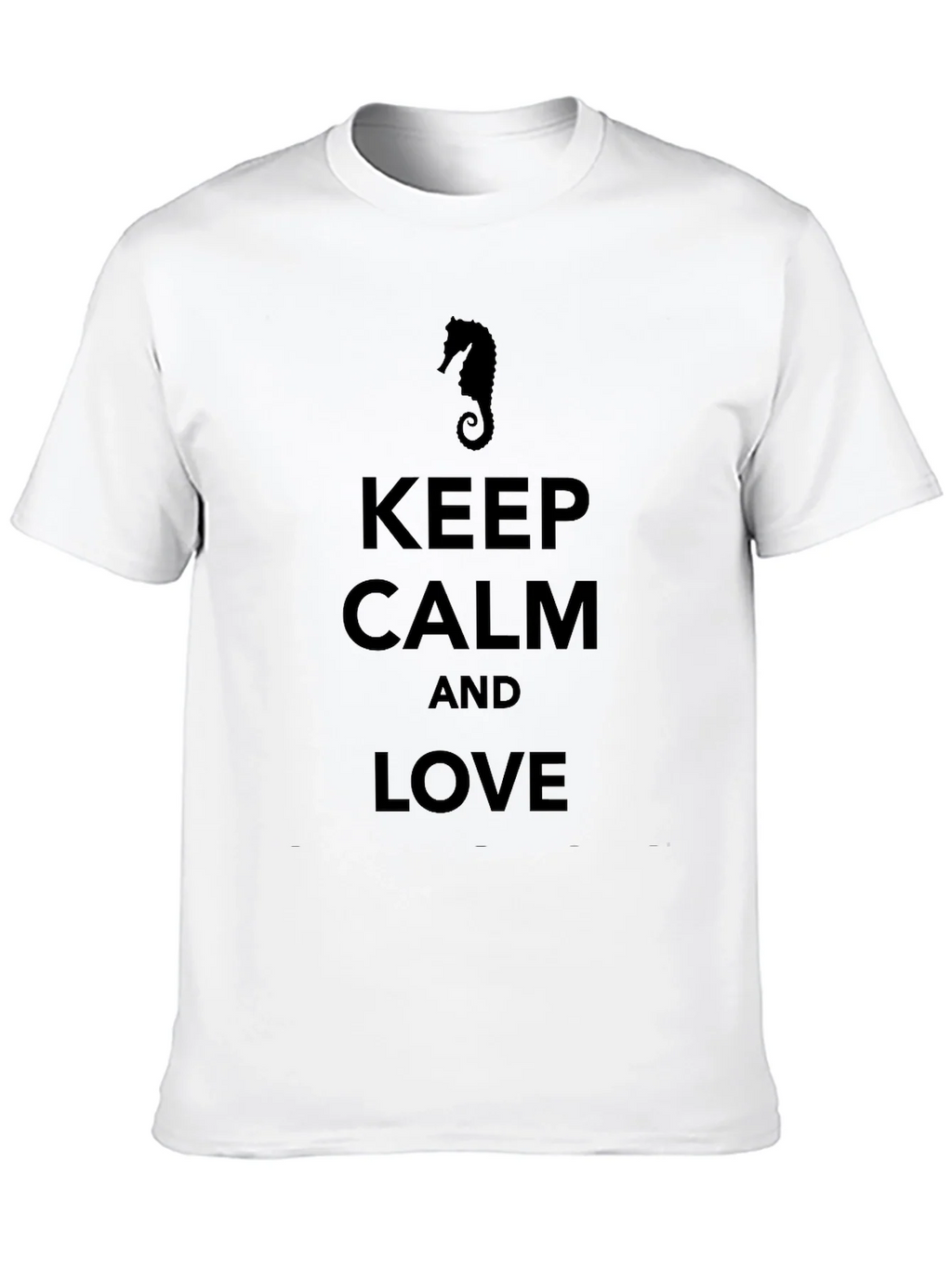 Keep Calm and Love Seahorse T-Shirt product image 9
