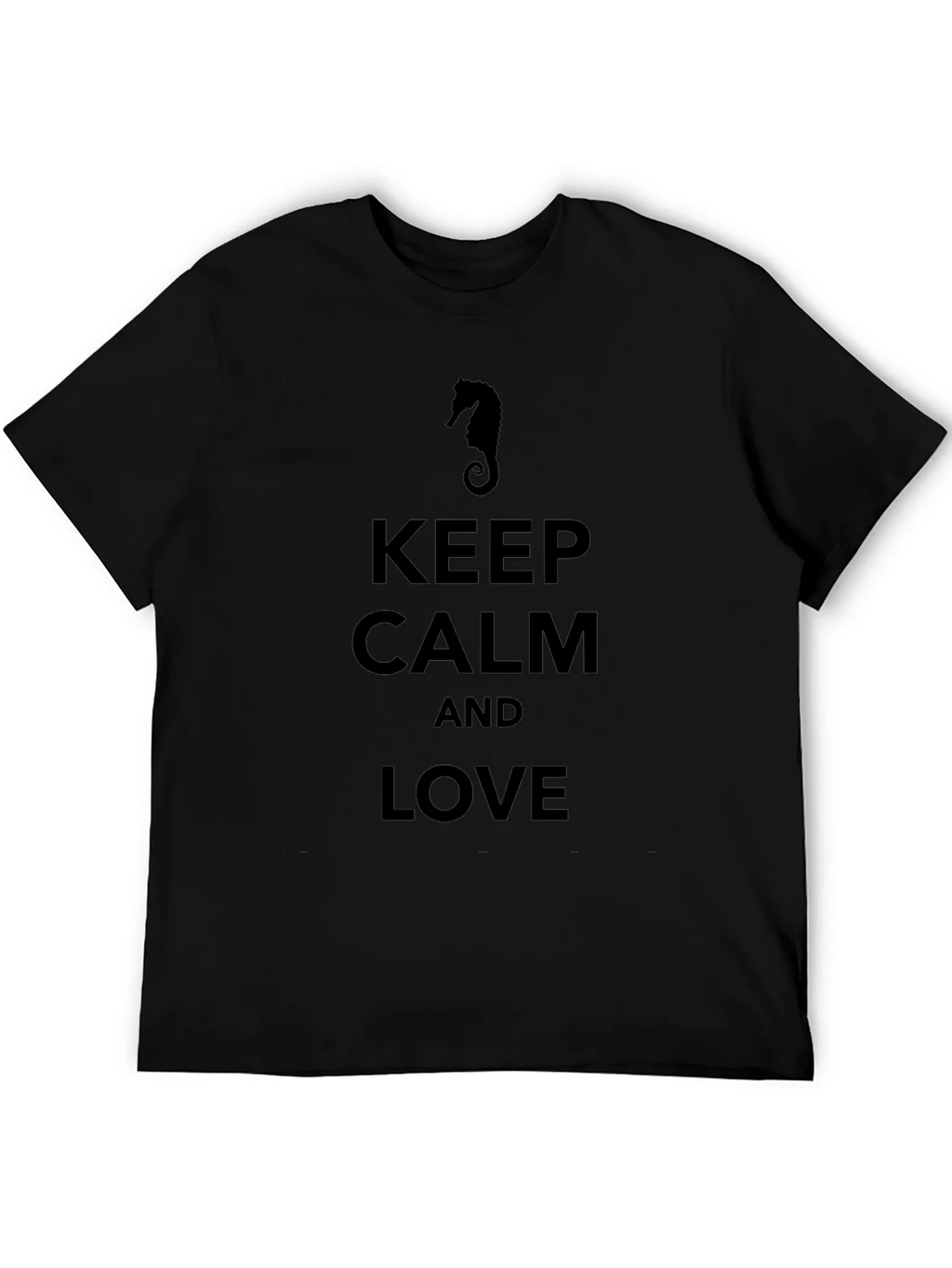 Keep Calm and Love Seahorse T-Shirt product image 5