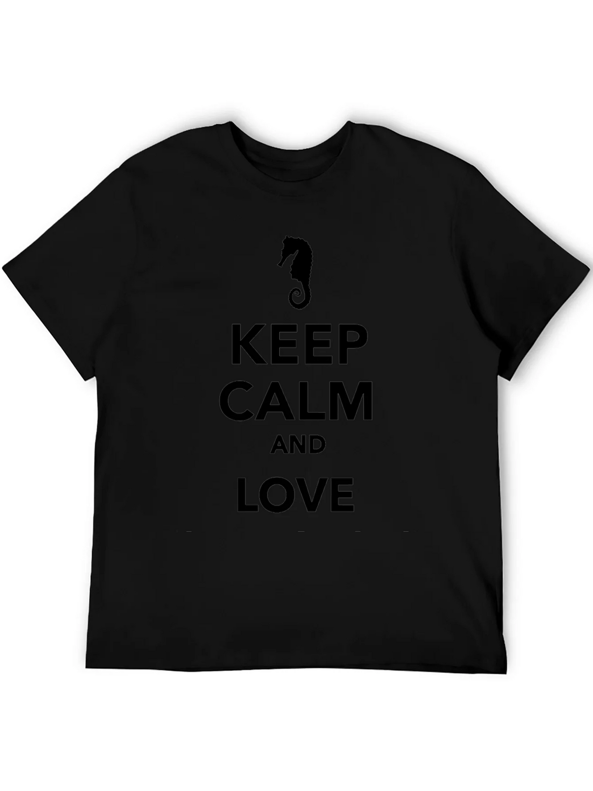 Keep Calm and Love Seahorse T-Shirt product image 5