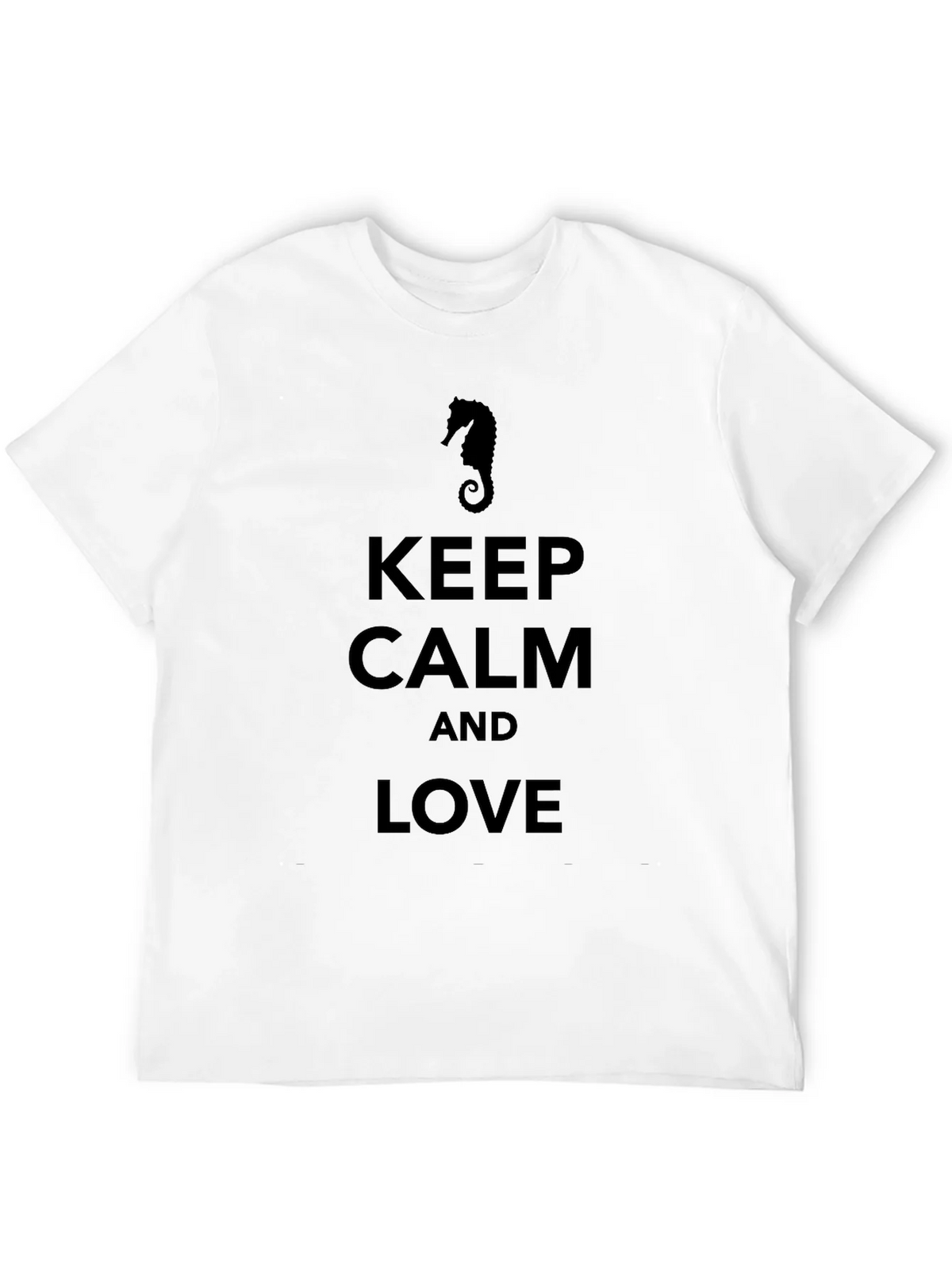 Keep Calm and Love Seahorse T-Shirt product image 11