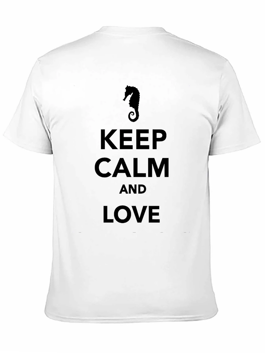 Keep Calm and Love Seahorse T-Shirt product image 10
